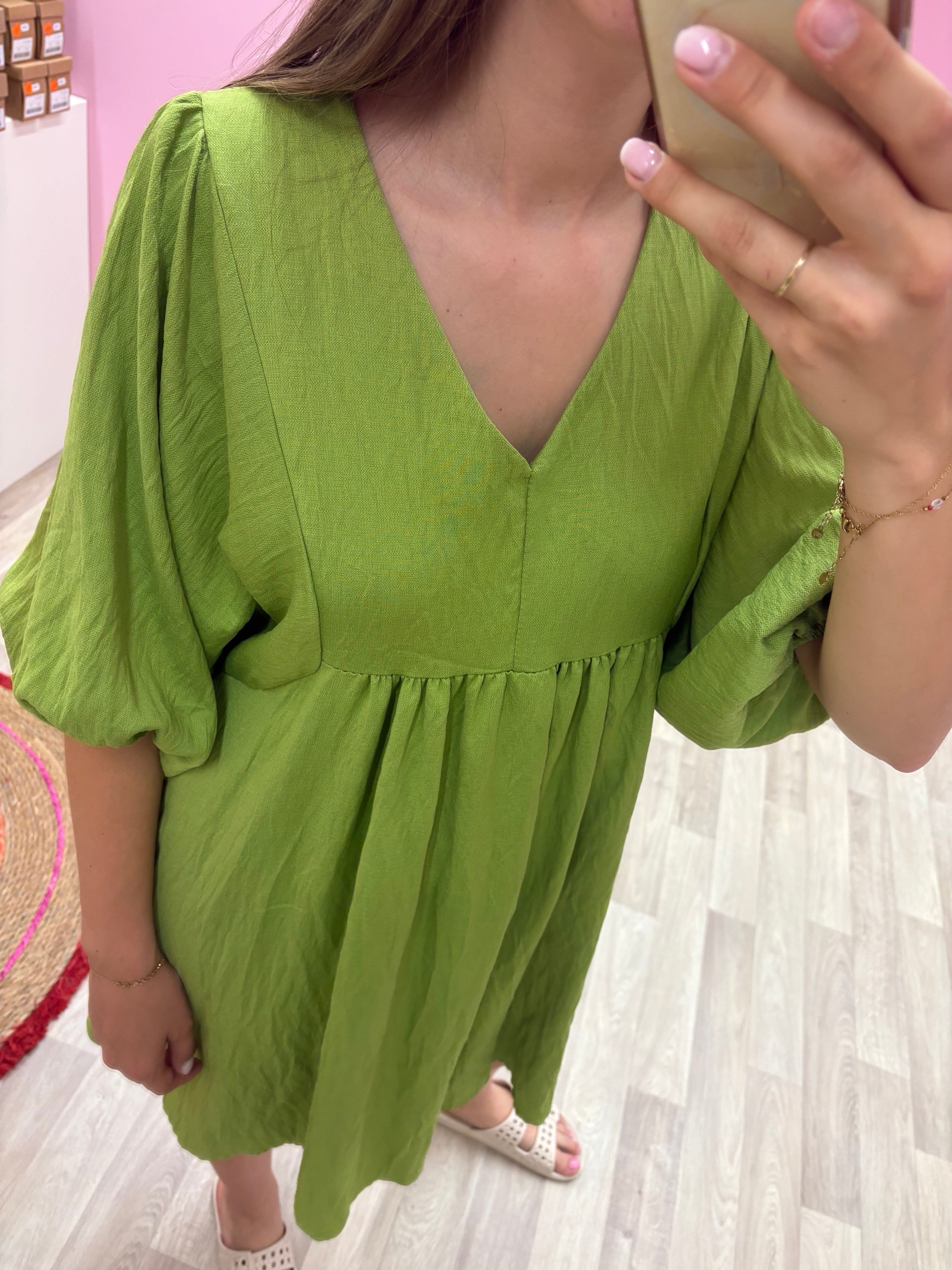 Kleedje Lara - Groen