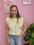 Stien top - Beige