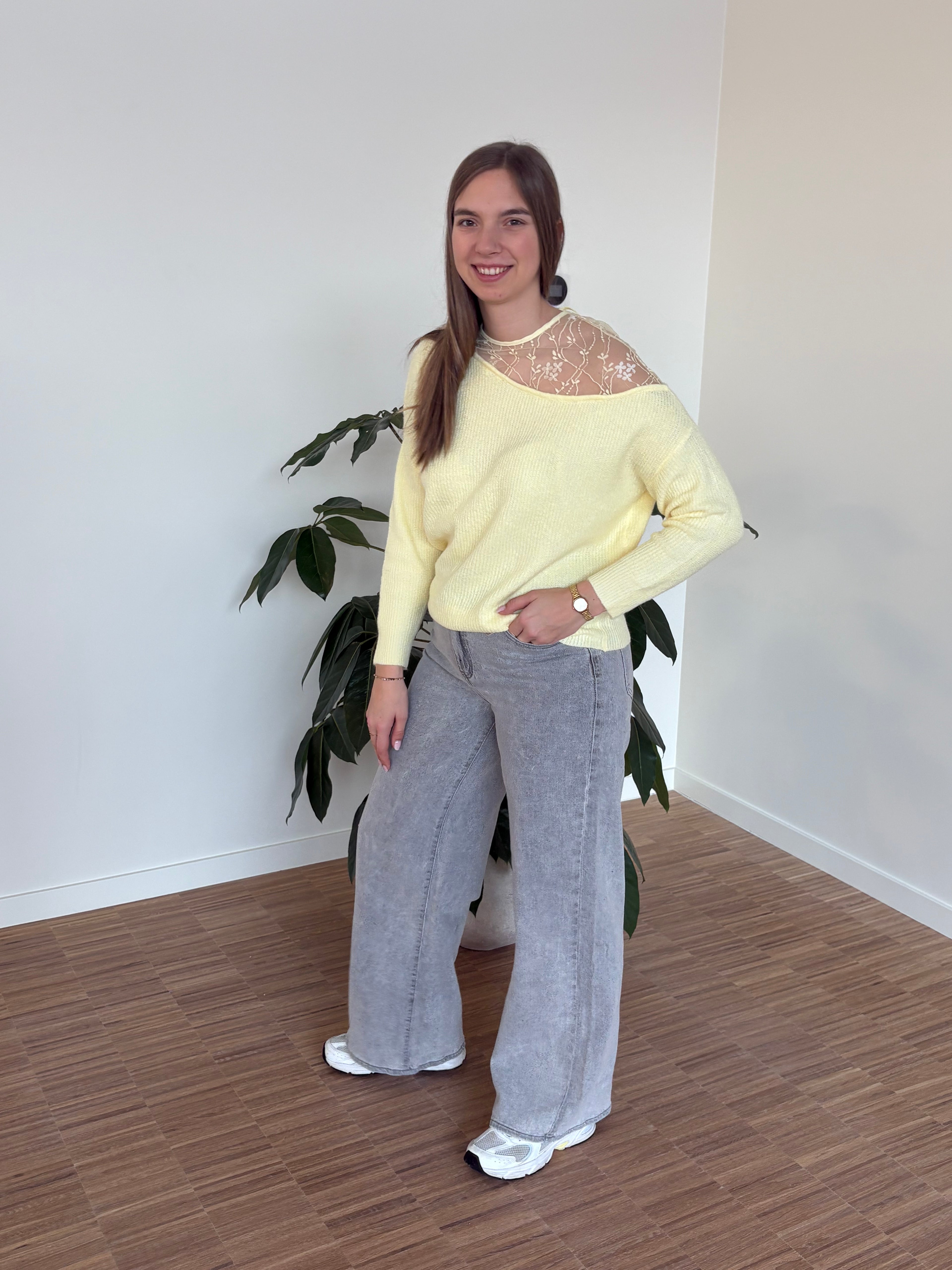 Ivy knit - geel