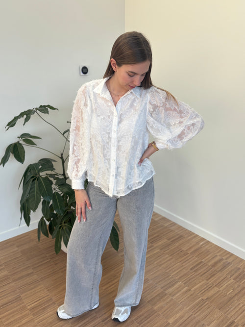 Blouse Maité - Wit