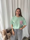 T-shirt Louise - Mint