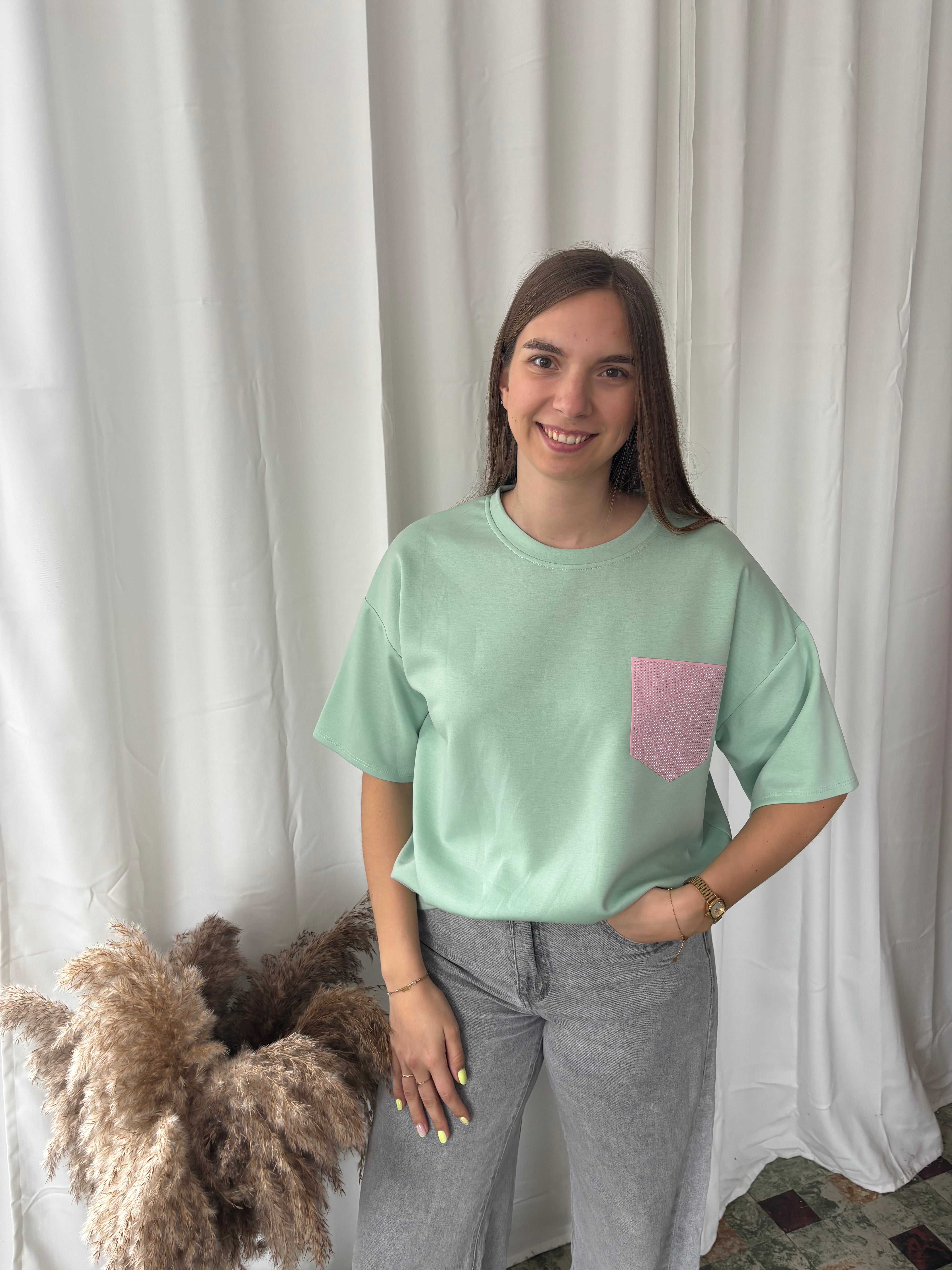 T-shirt Louise - Mint