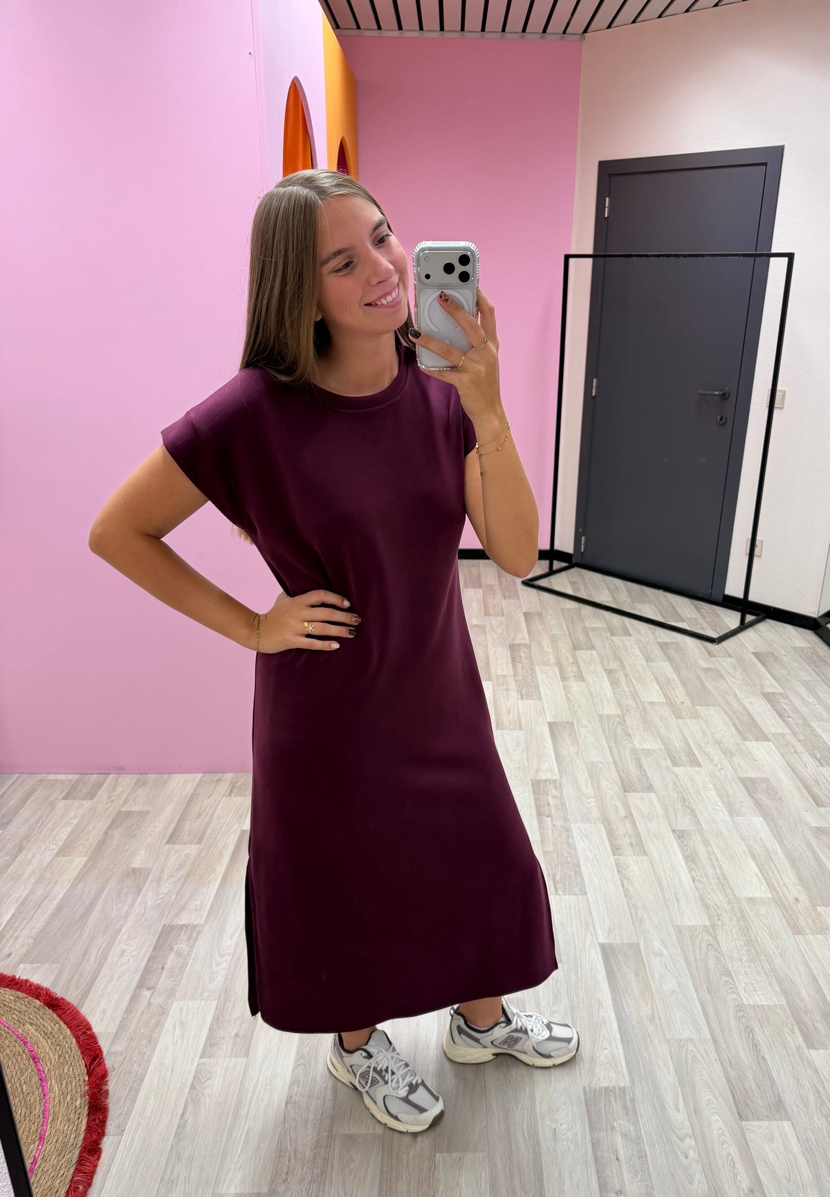 Jurk Odette - Bordeaux