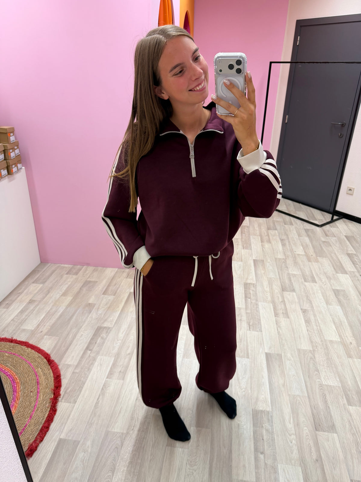 Set Maëlle - Aubergine