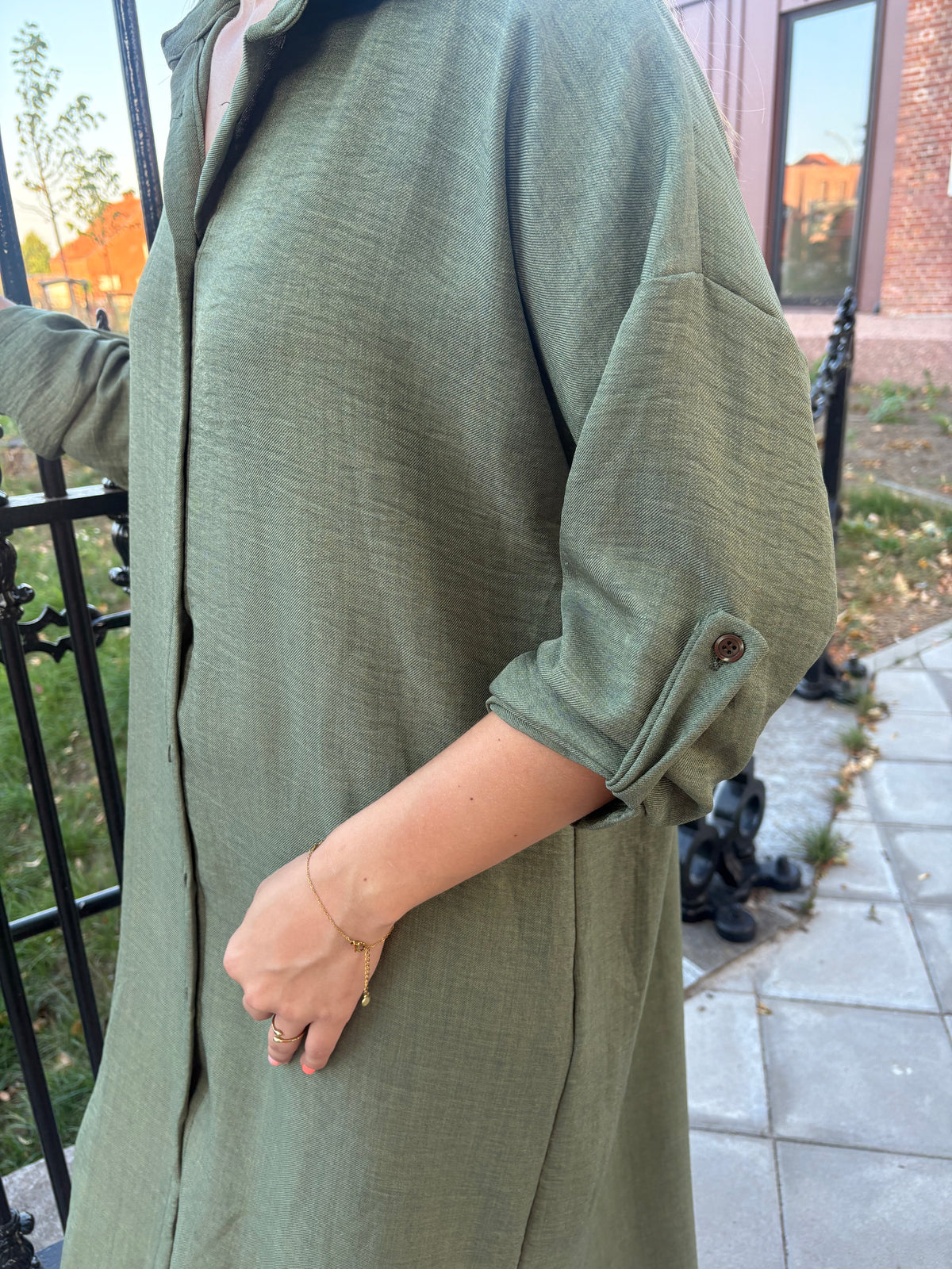 Jurk Liv - Groen