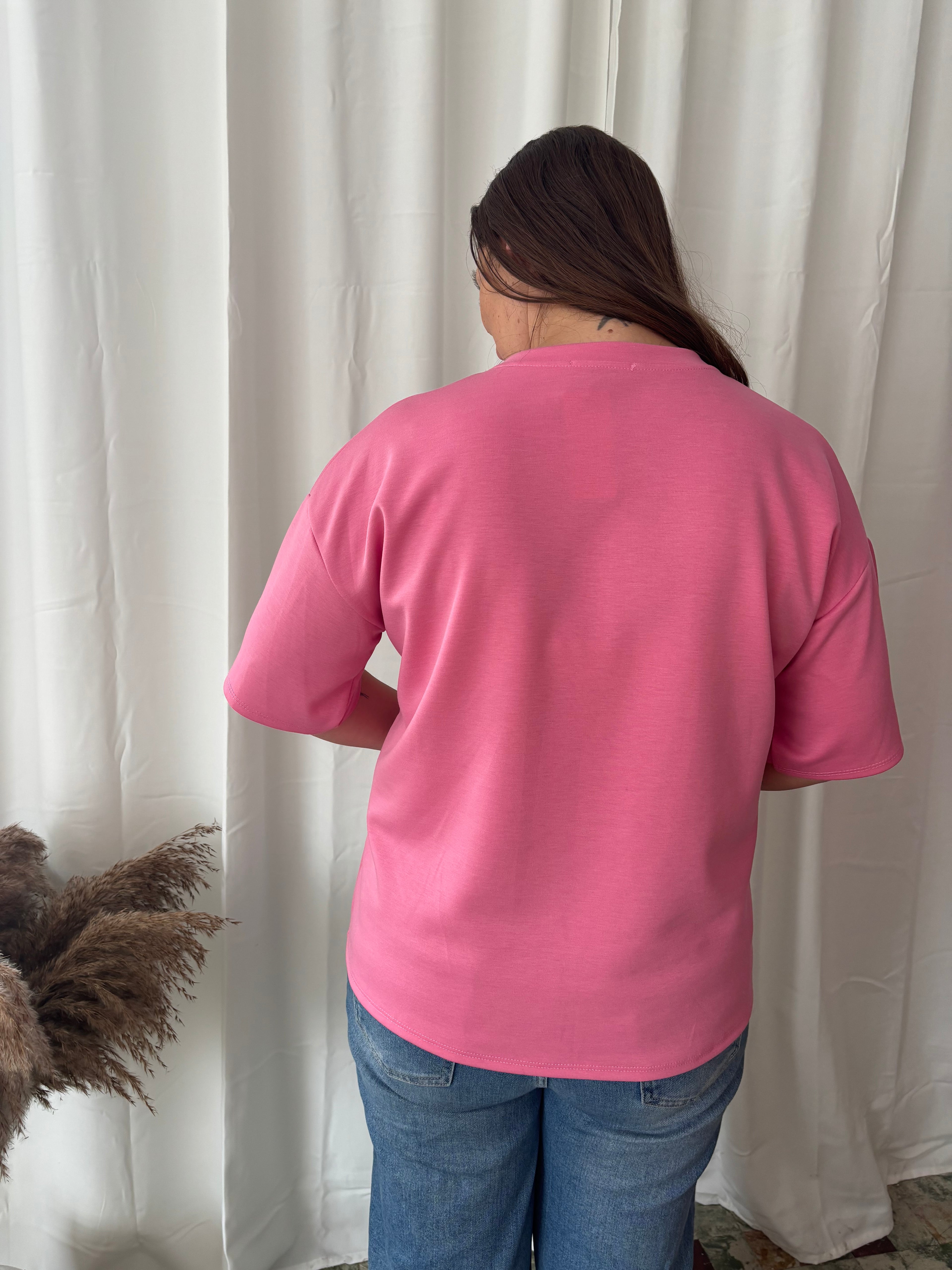 T-shirt Louise - Roze