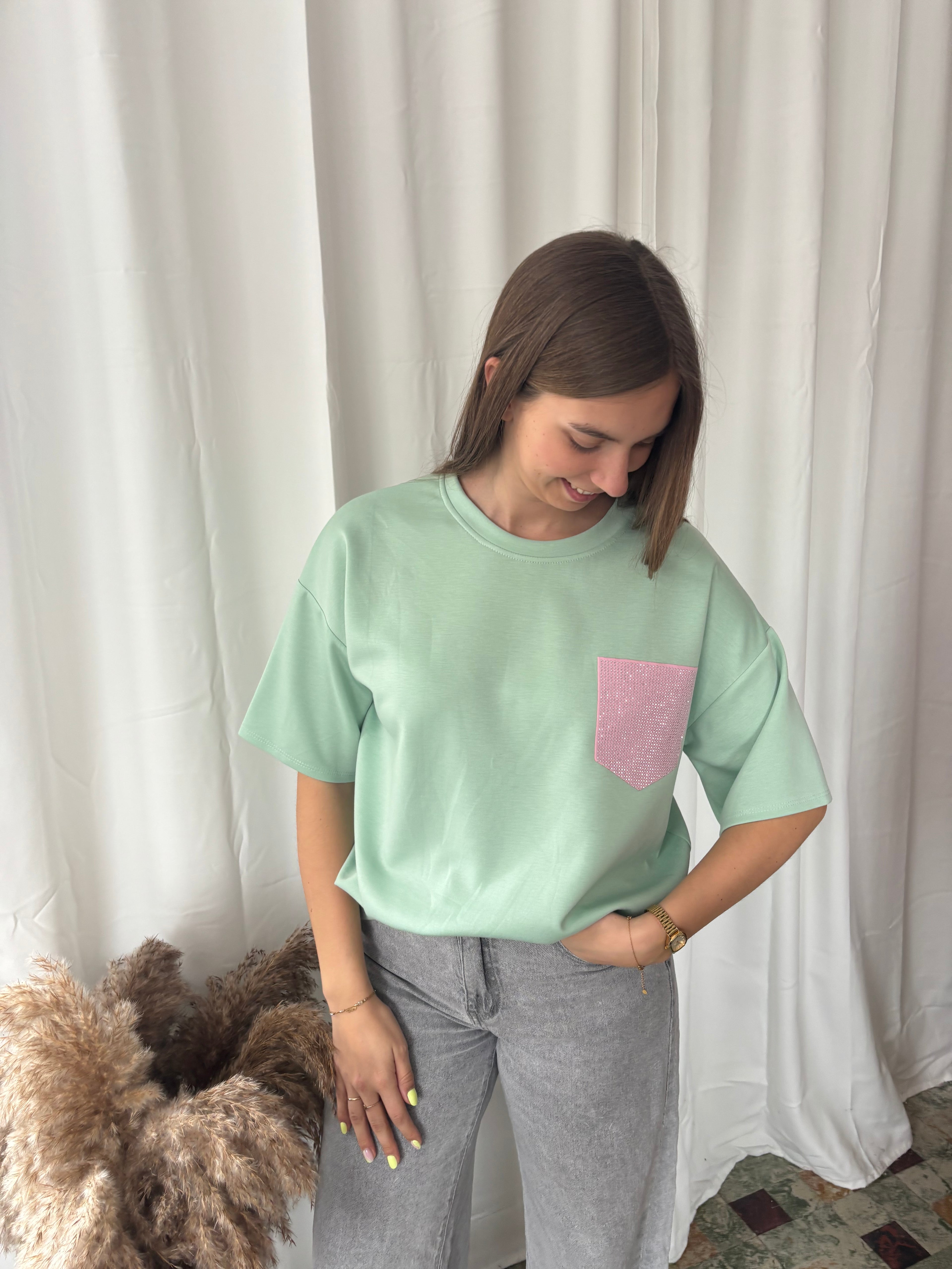 T-shirt Louise - Mint