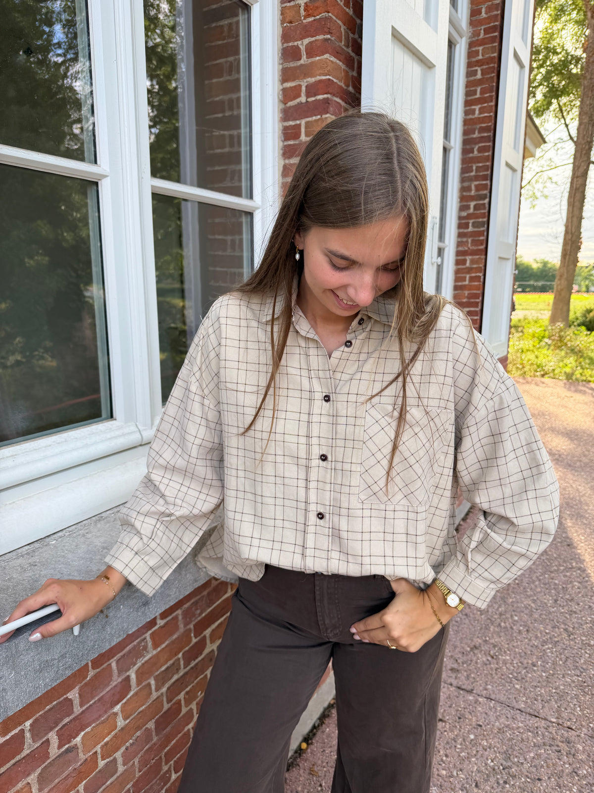 Blouse Lea - Beige