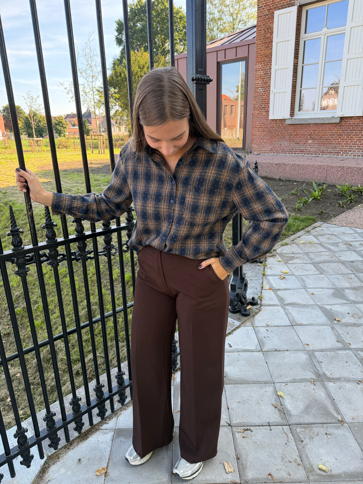 Broek Nona - Bruin