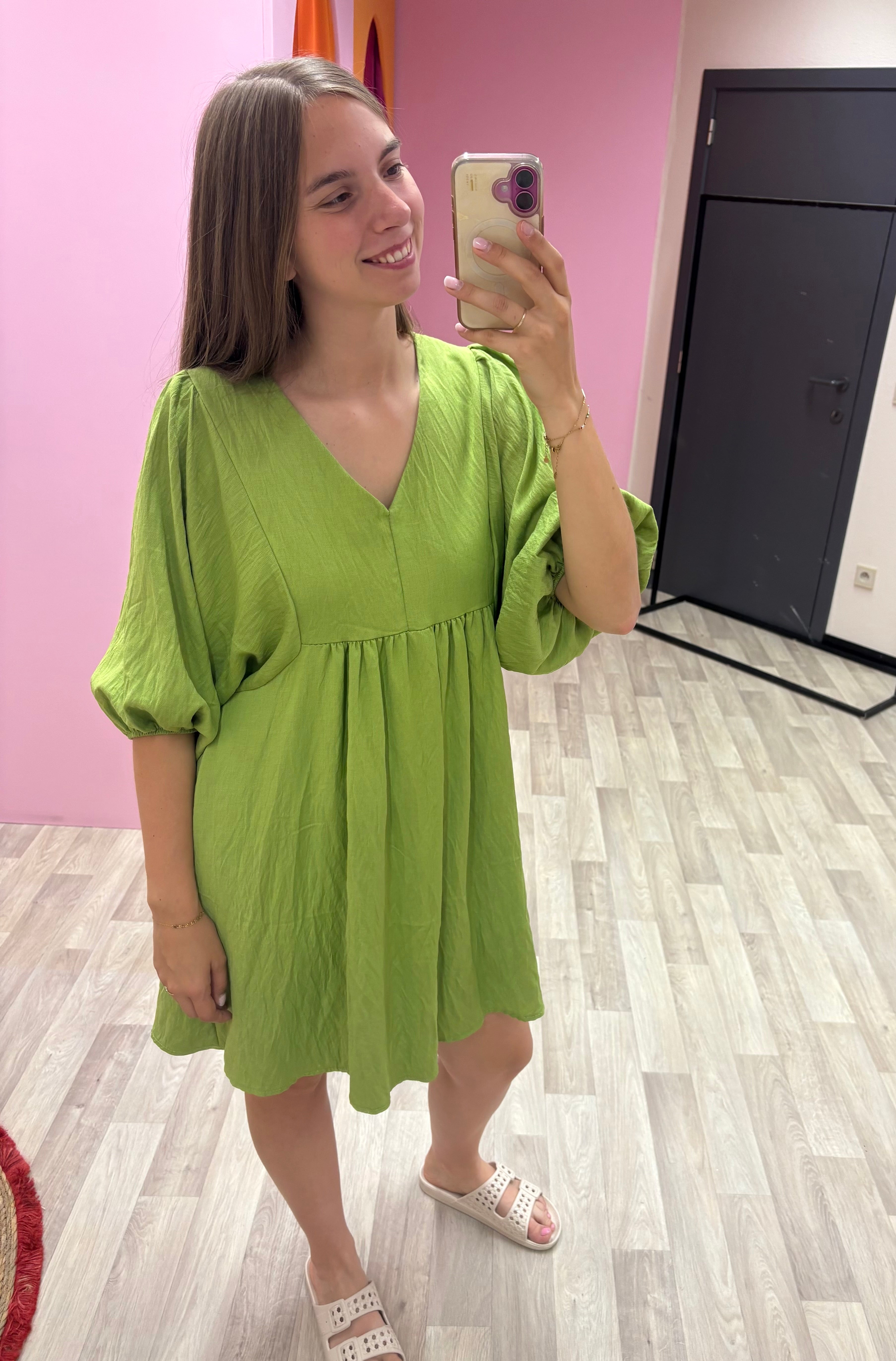 Kleedje Lara - Groen