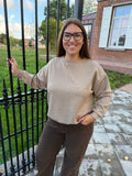 Cropped sweater - Beige