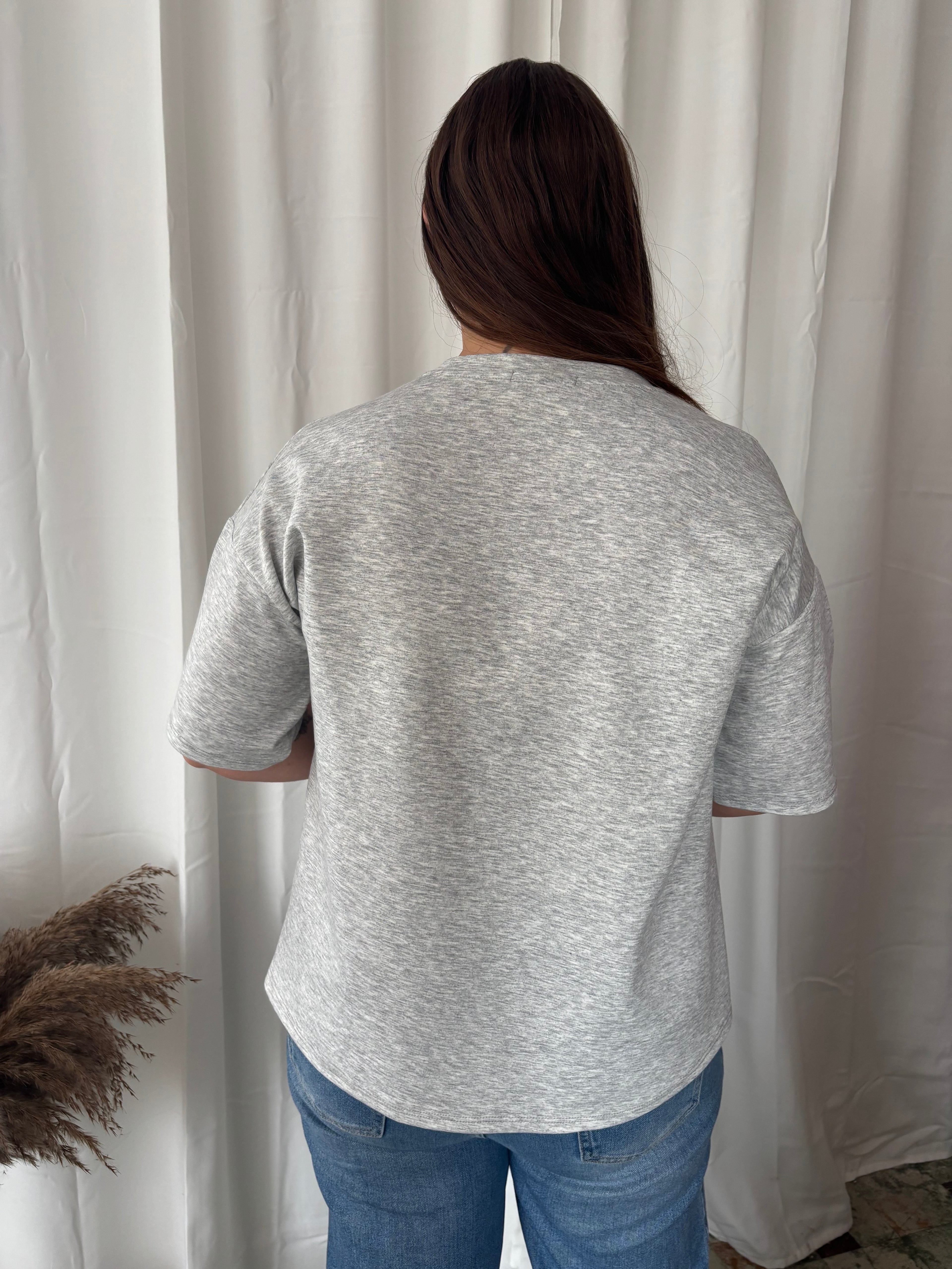 T-shirt Louise - Grijs