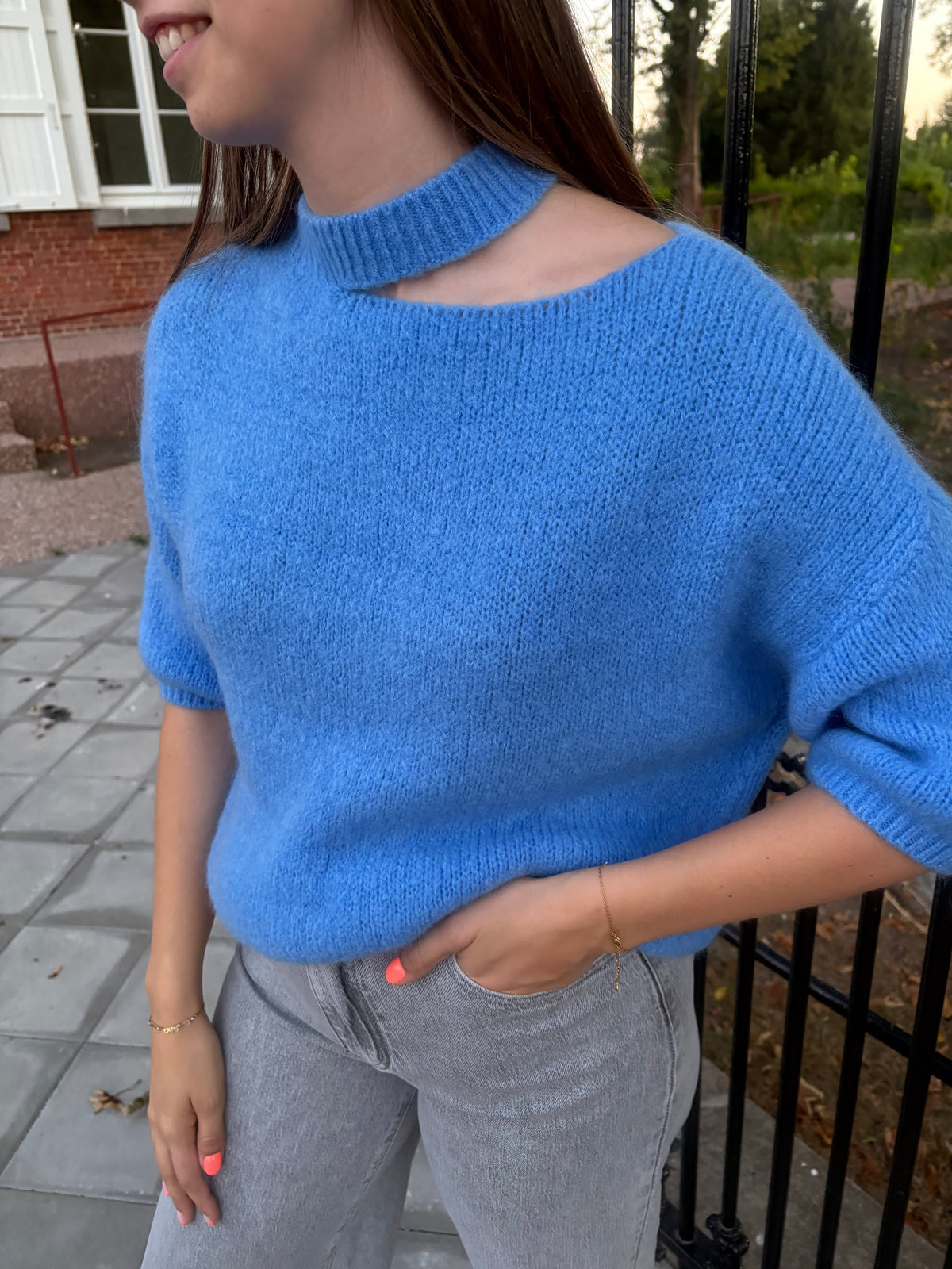 Suze knit - Blauw