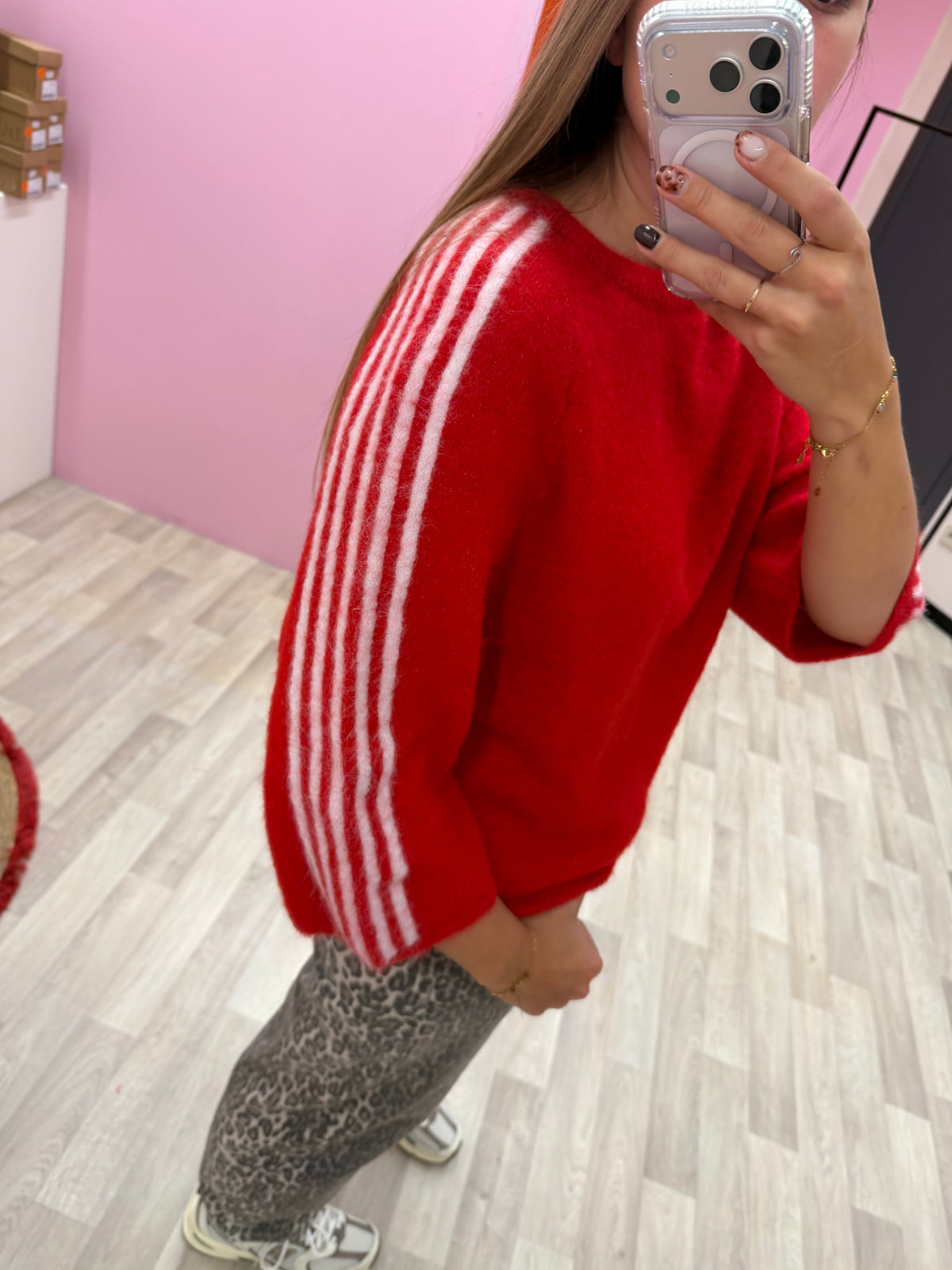 Noémie knit - Rood