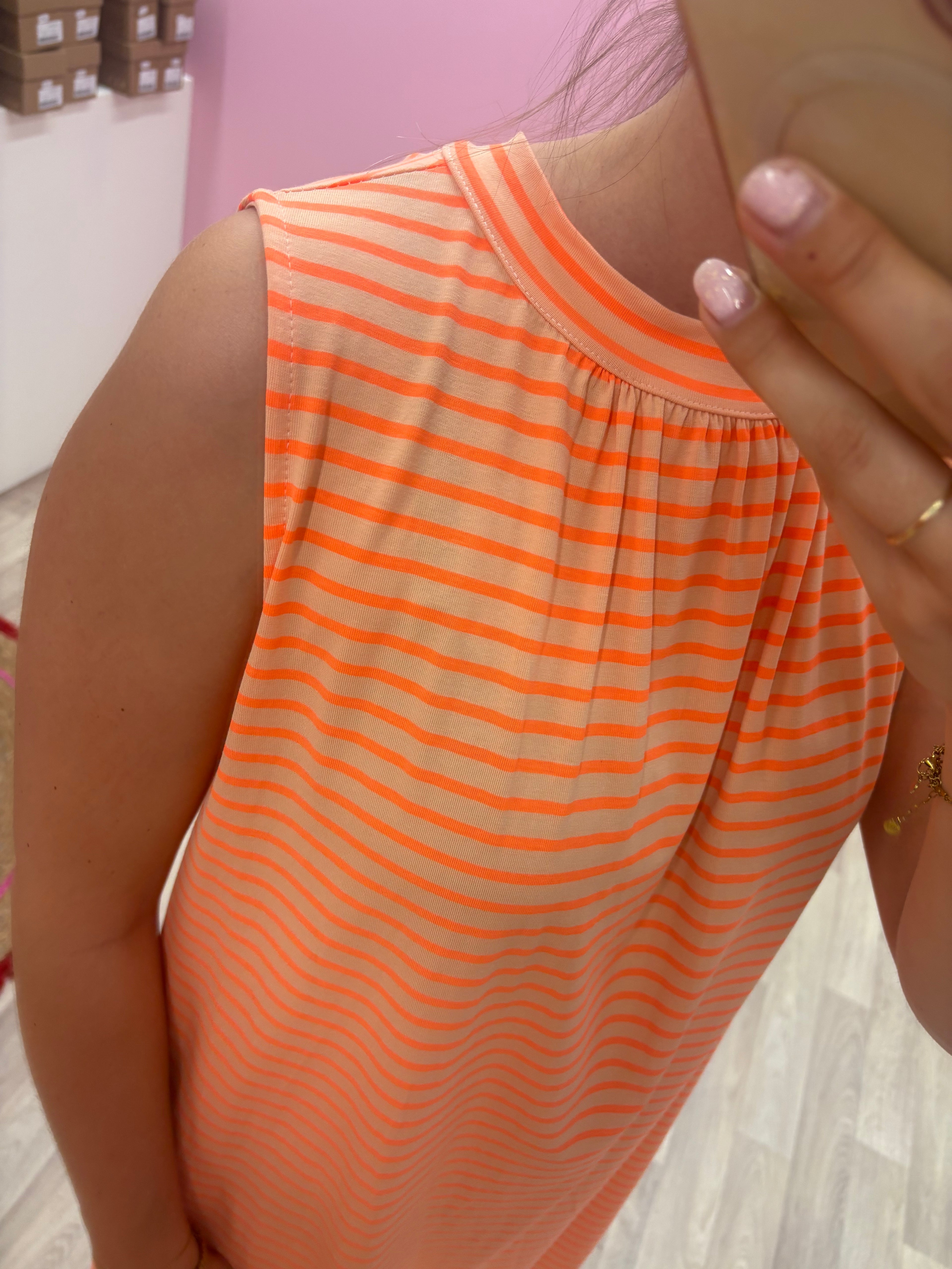 Jurk Ella - Oranje