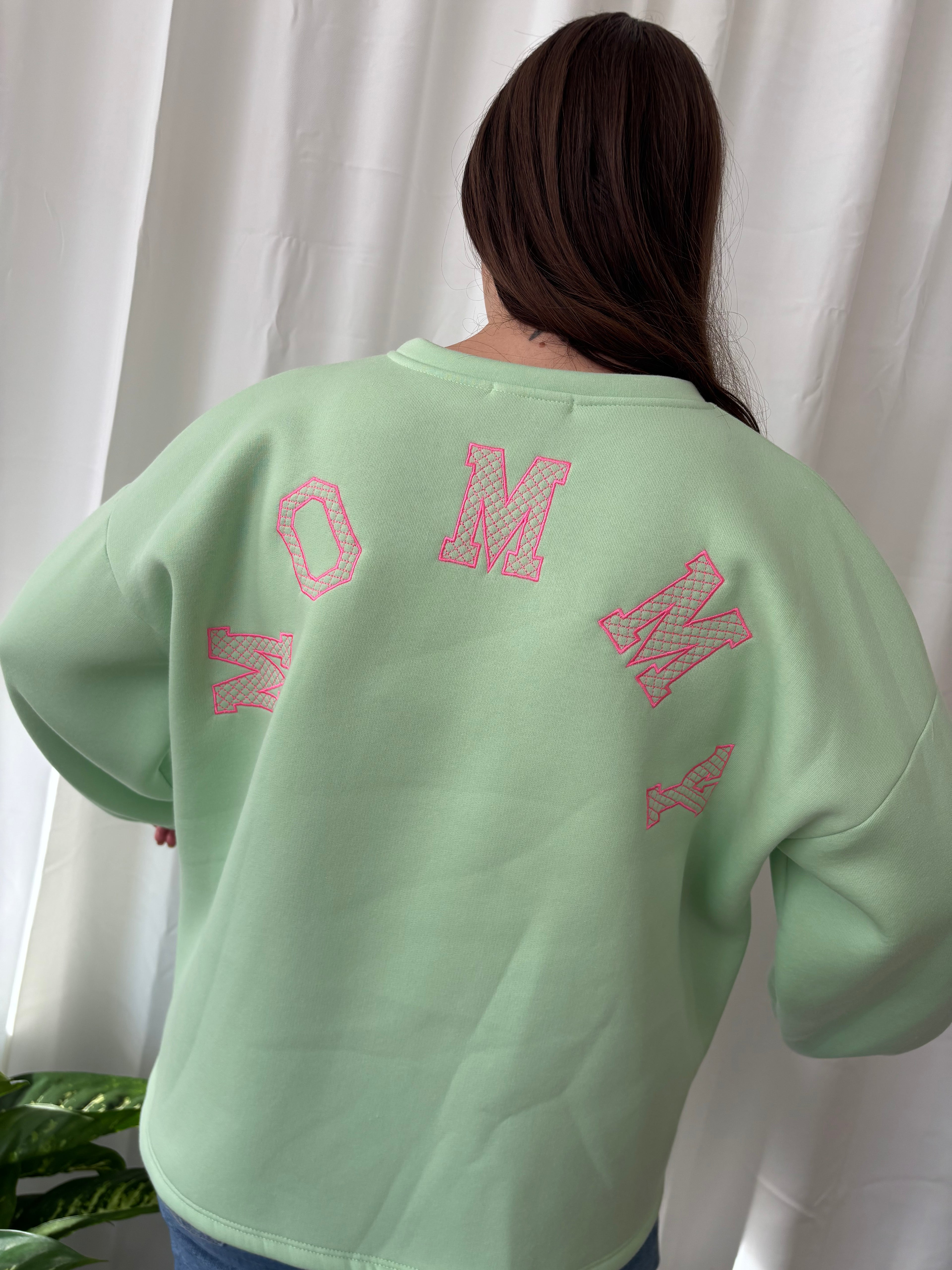 Sweater mommy - Groen