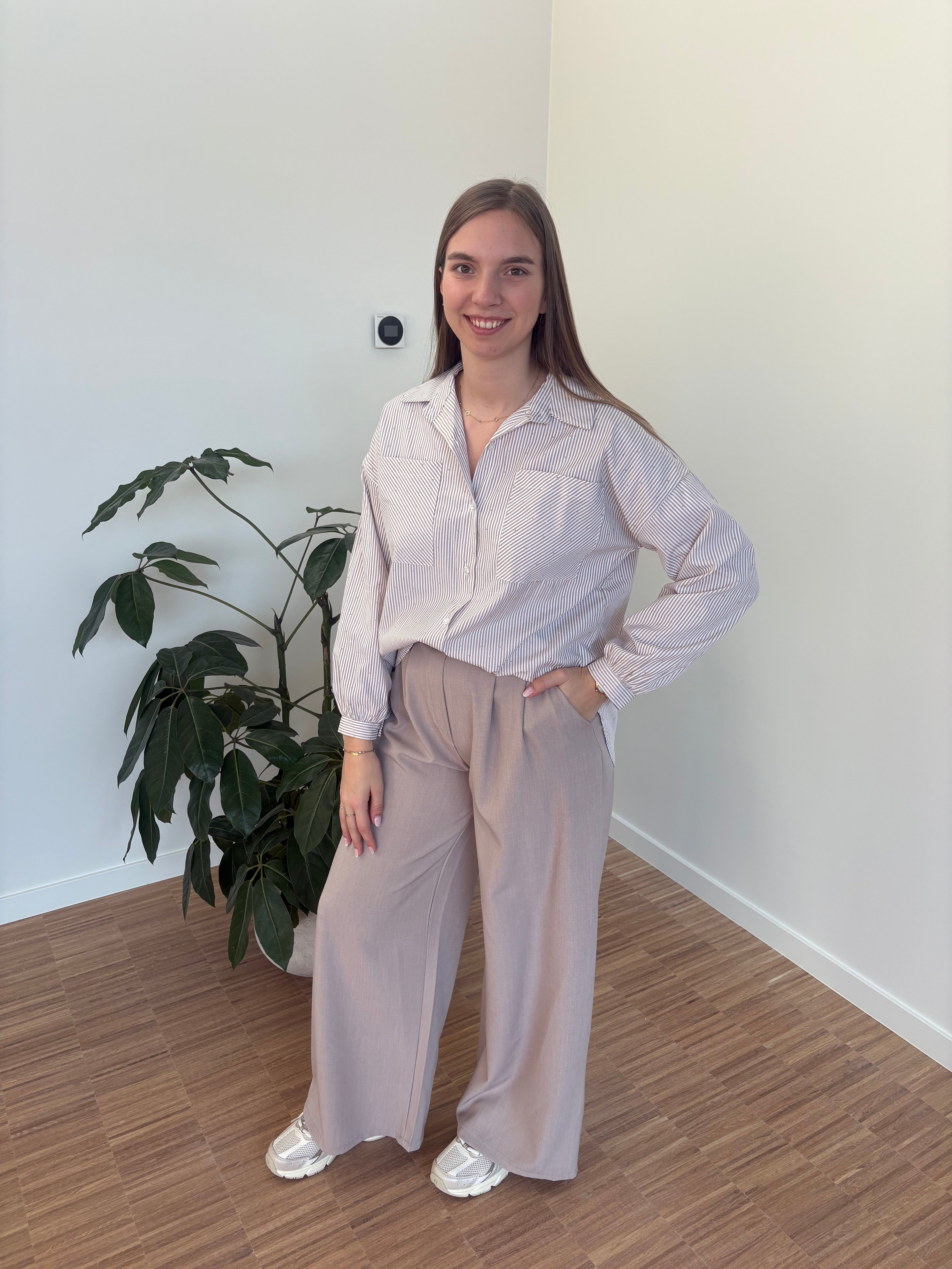 Broek Nicky - Taupe
