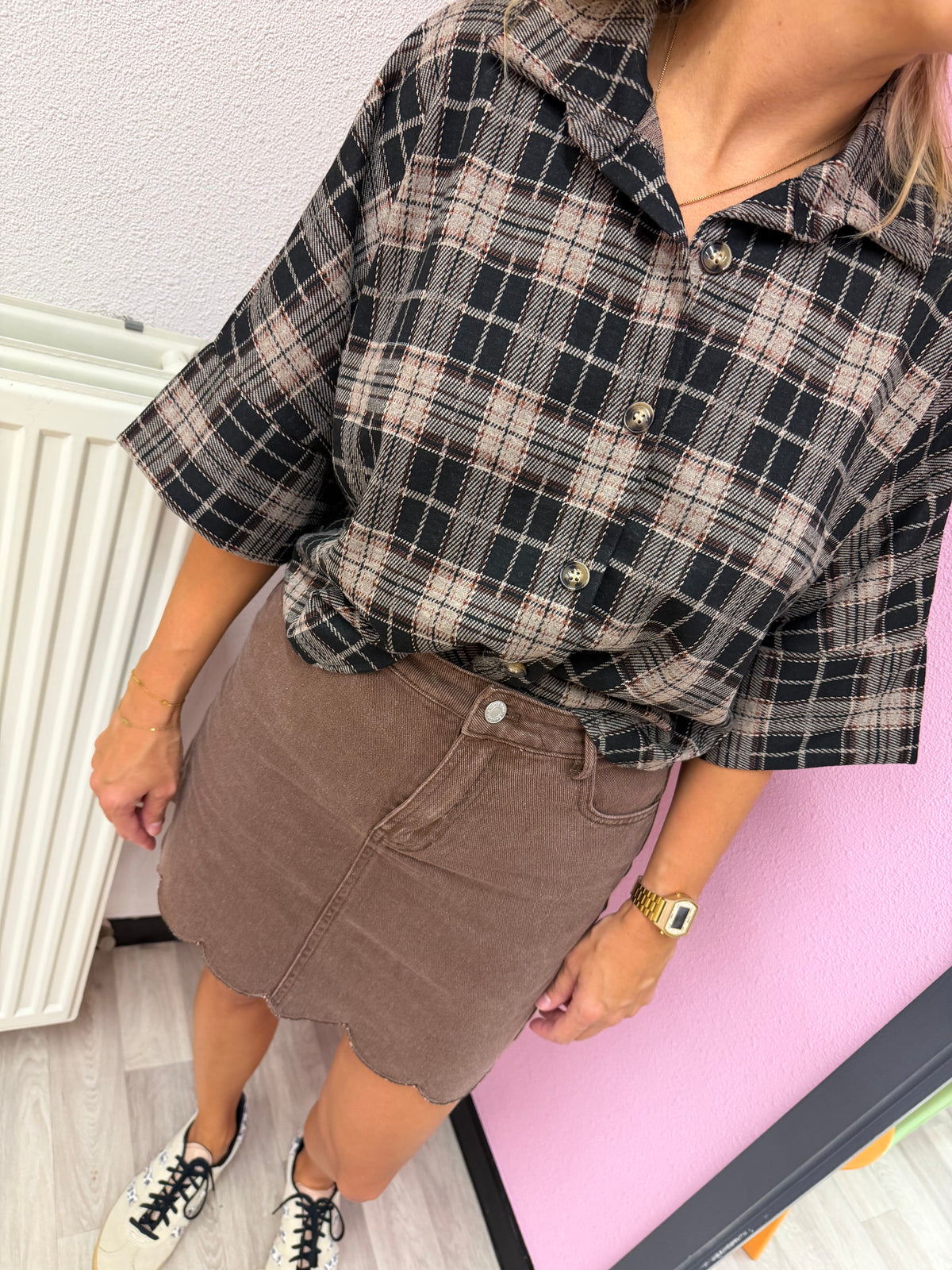 Blouse Juna - Zwart