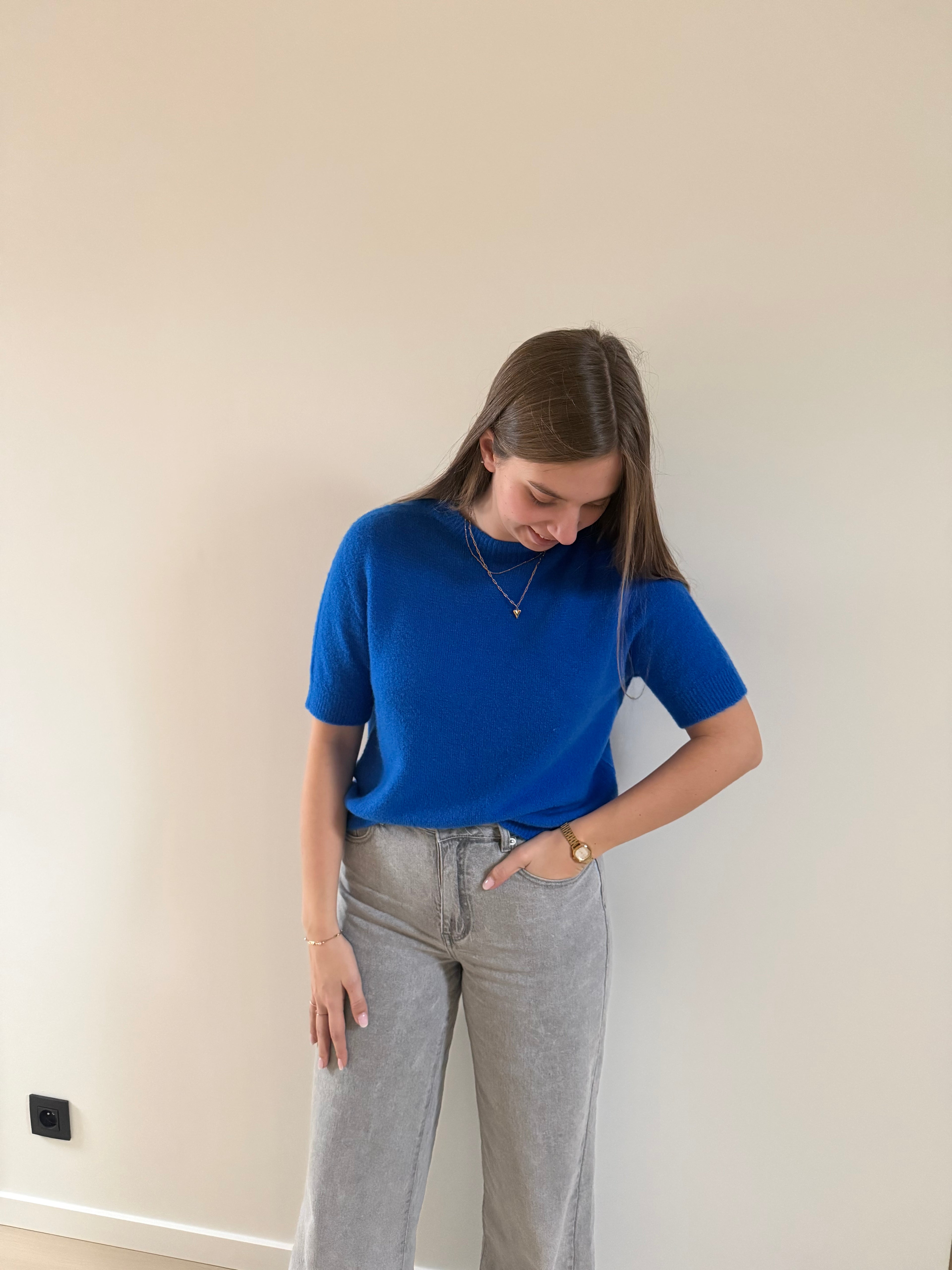 Drien knit - Kobalt