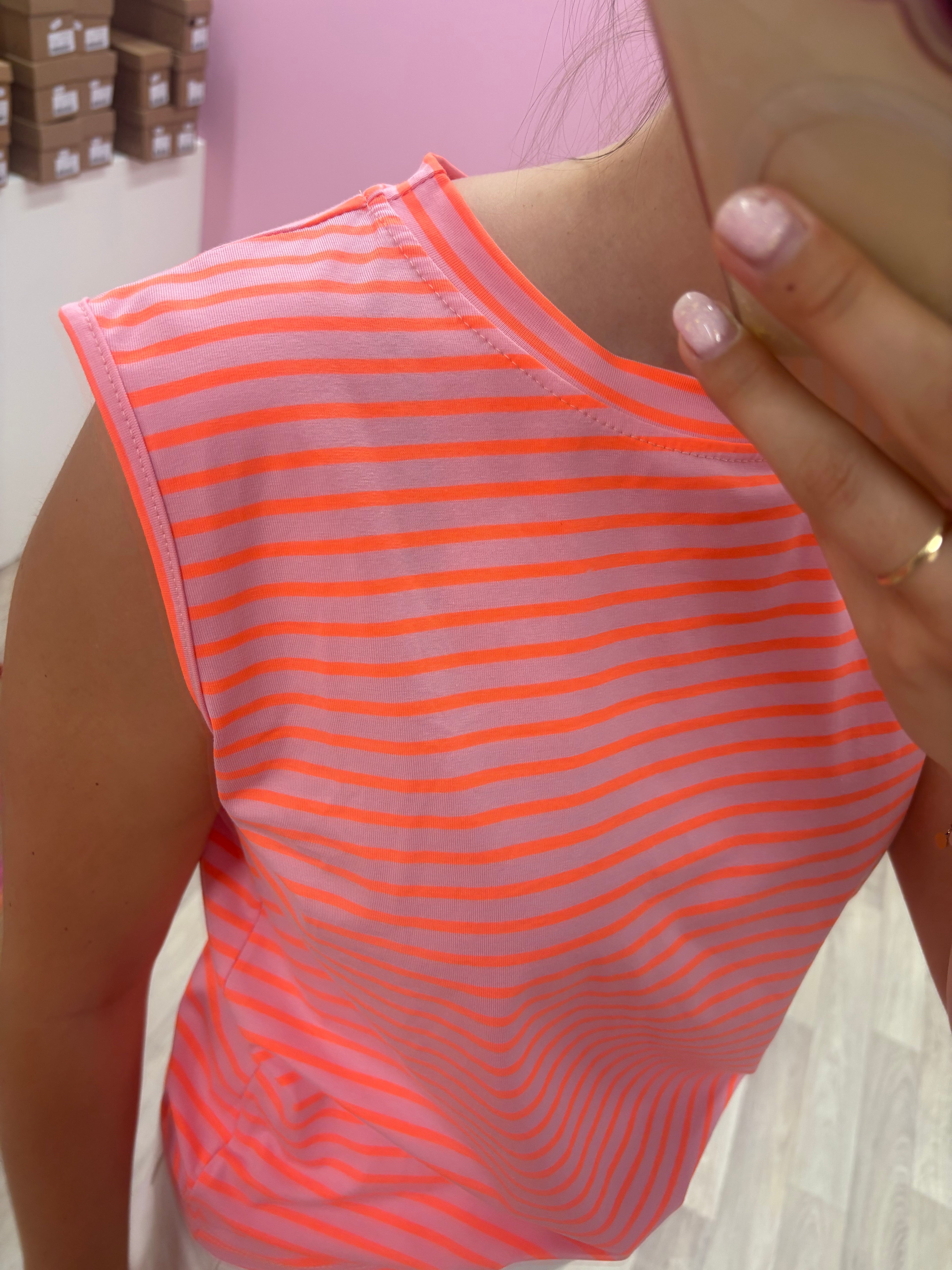 Top Lena - Oranje