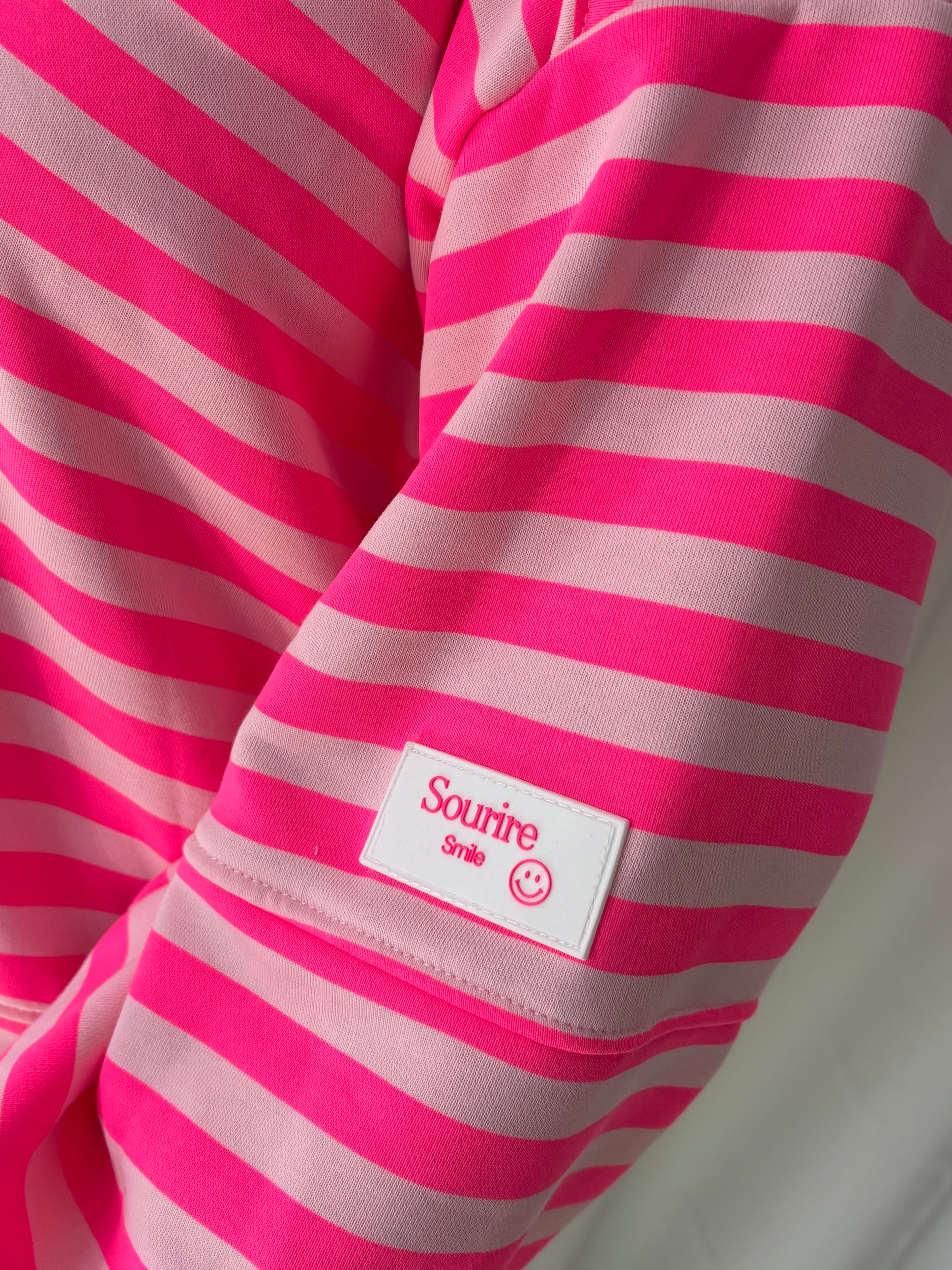 Trui sourire - roze