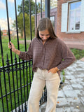 Blouse Lea - Bruin