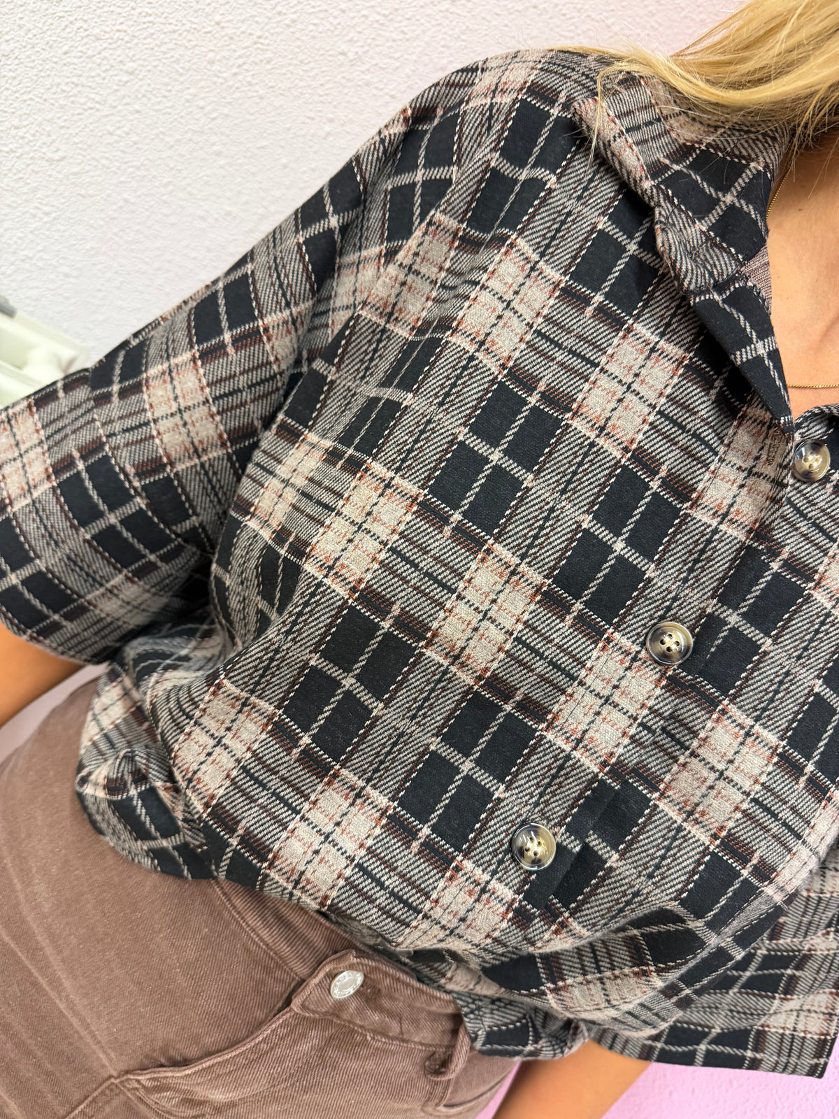 Blouse Juna - Zwart