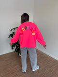 Sweater good vibes - Roze