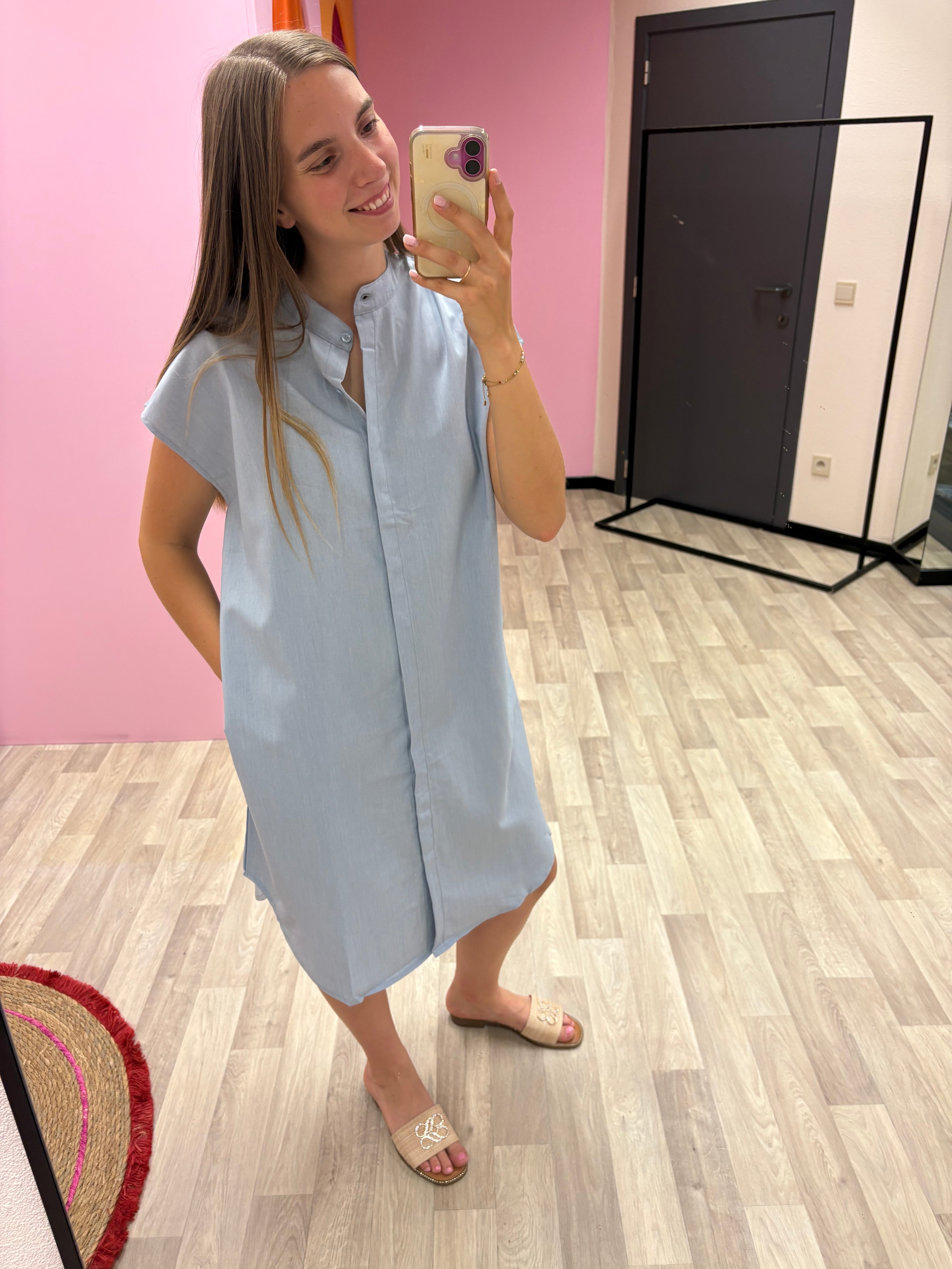 Kleedje Dora - Blauw