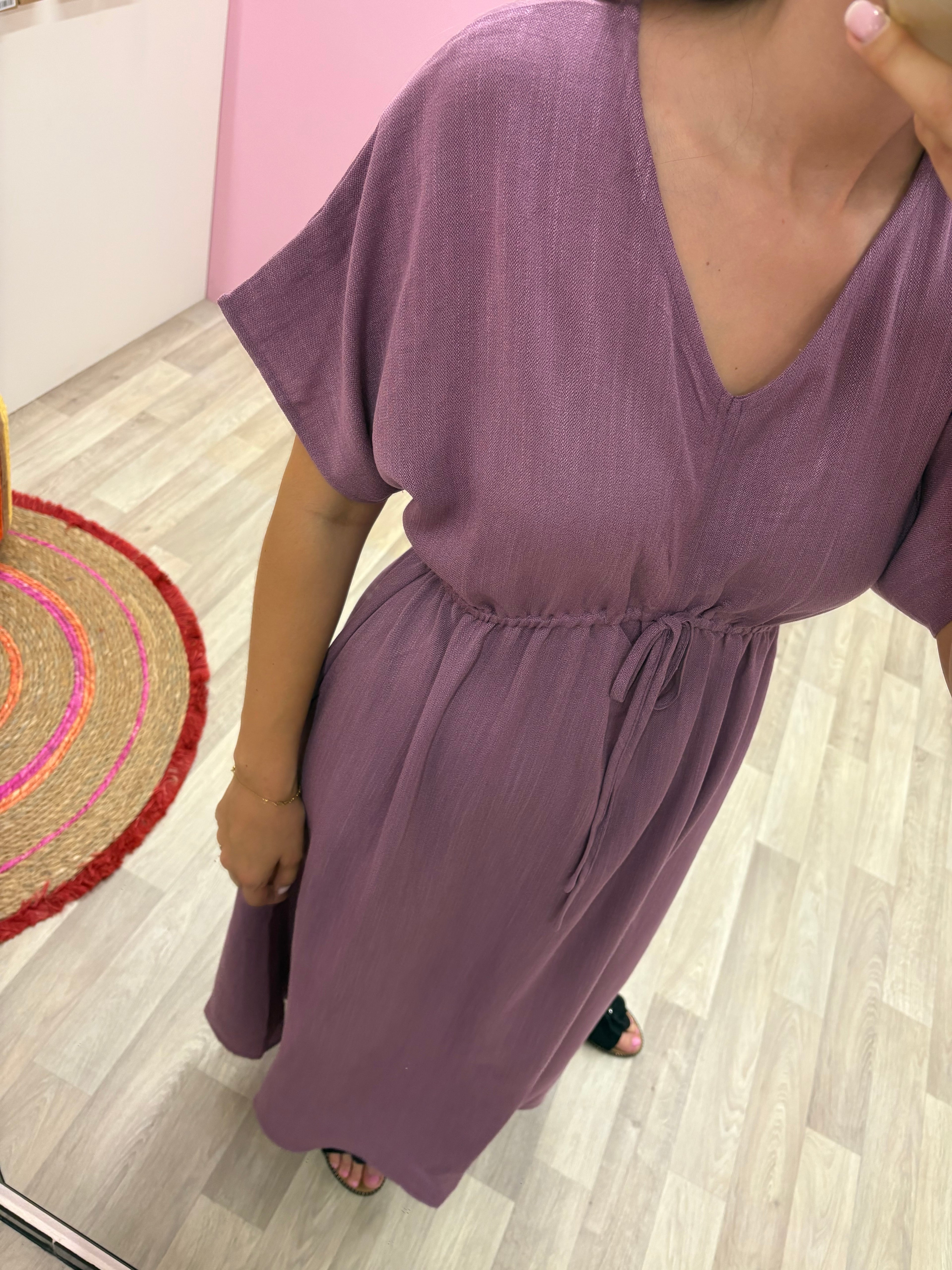 Kleedje Julia - Mauve