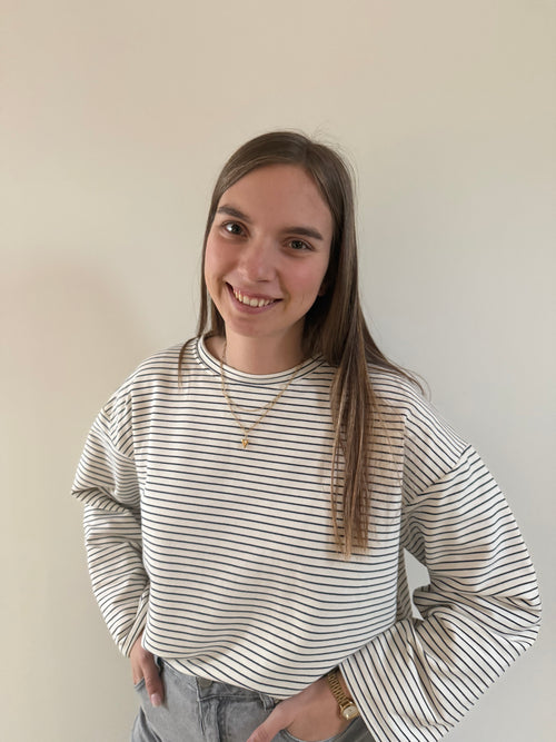 Anou Top - wit/zwart