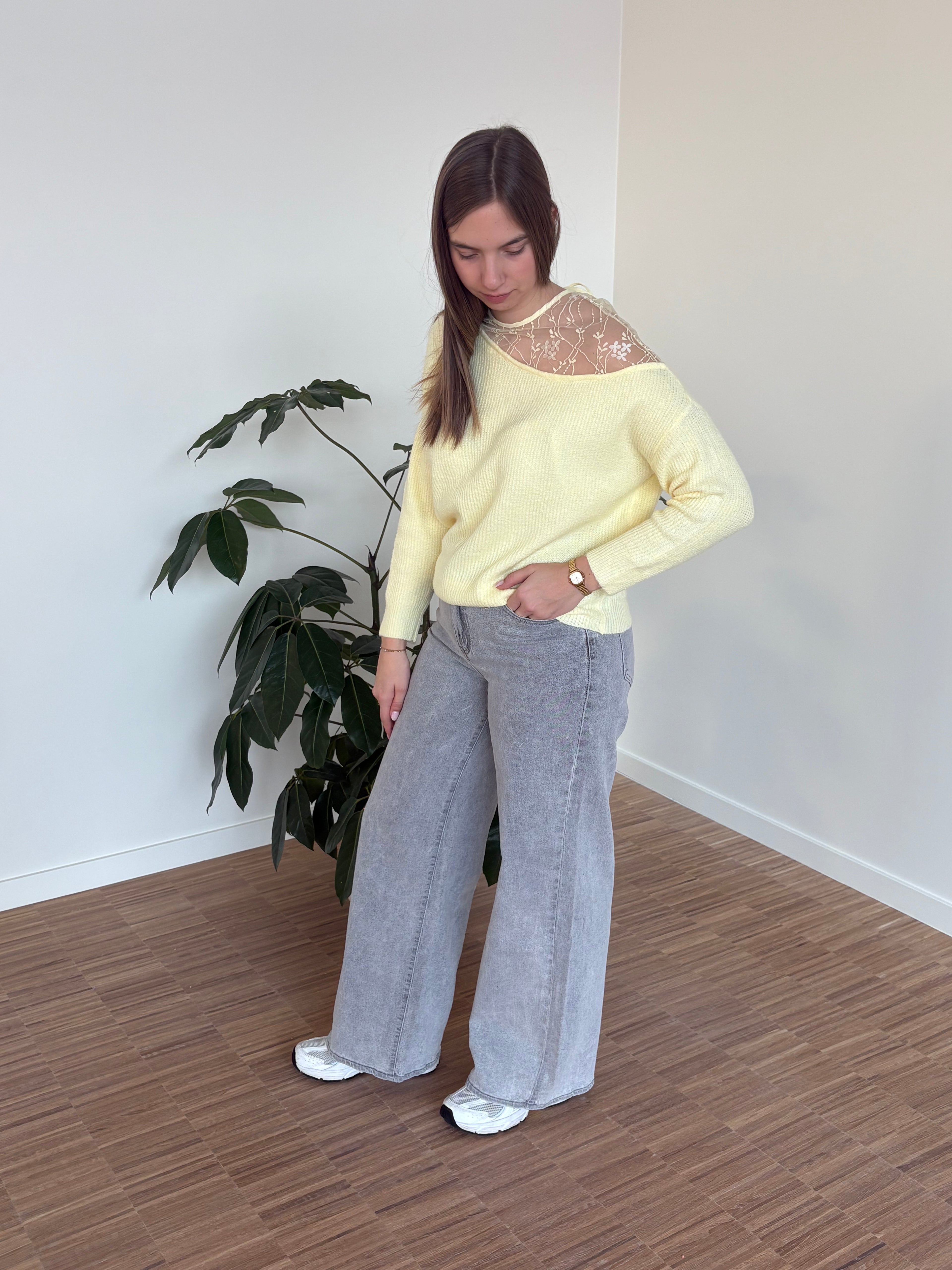 Ivy knit - geel