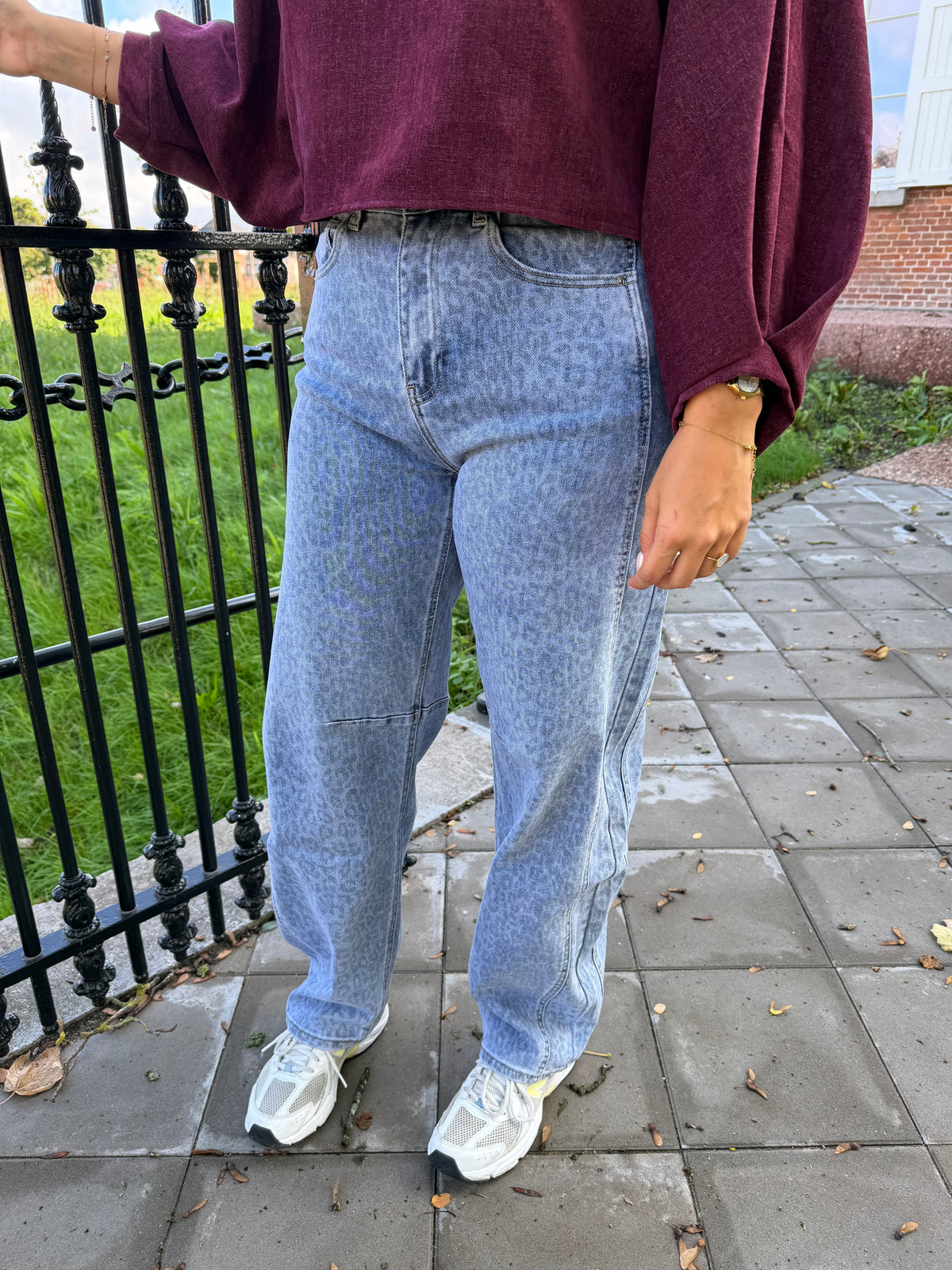 Jeans Juna - Leopard