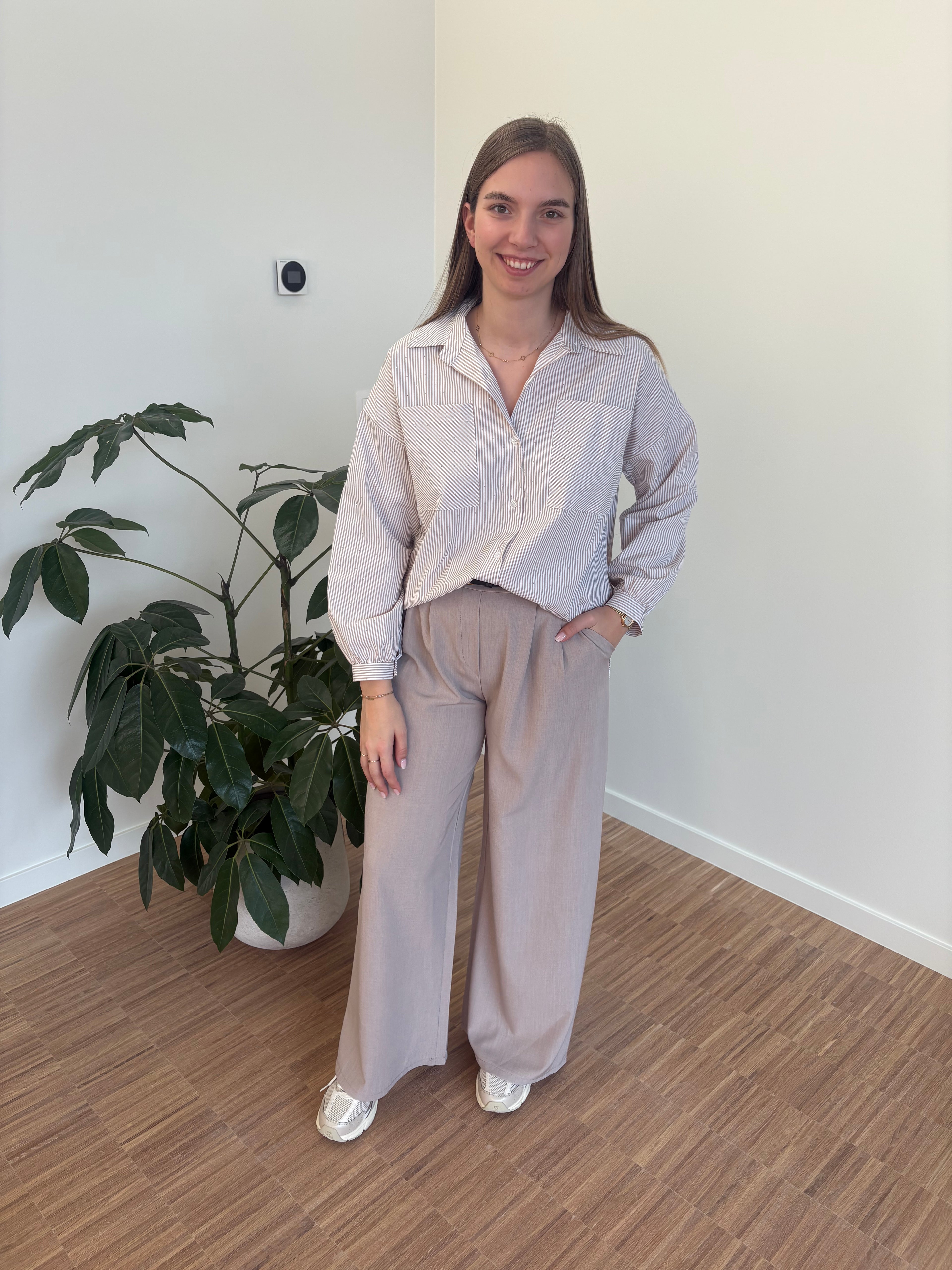 Broek Nicky - Taupe