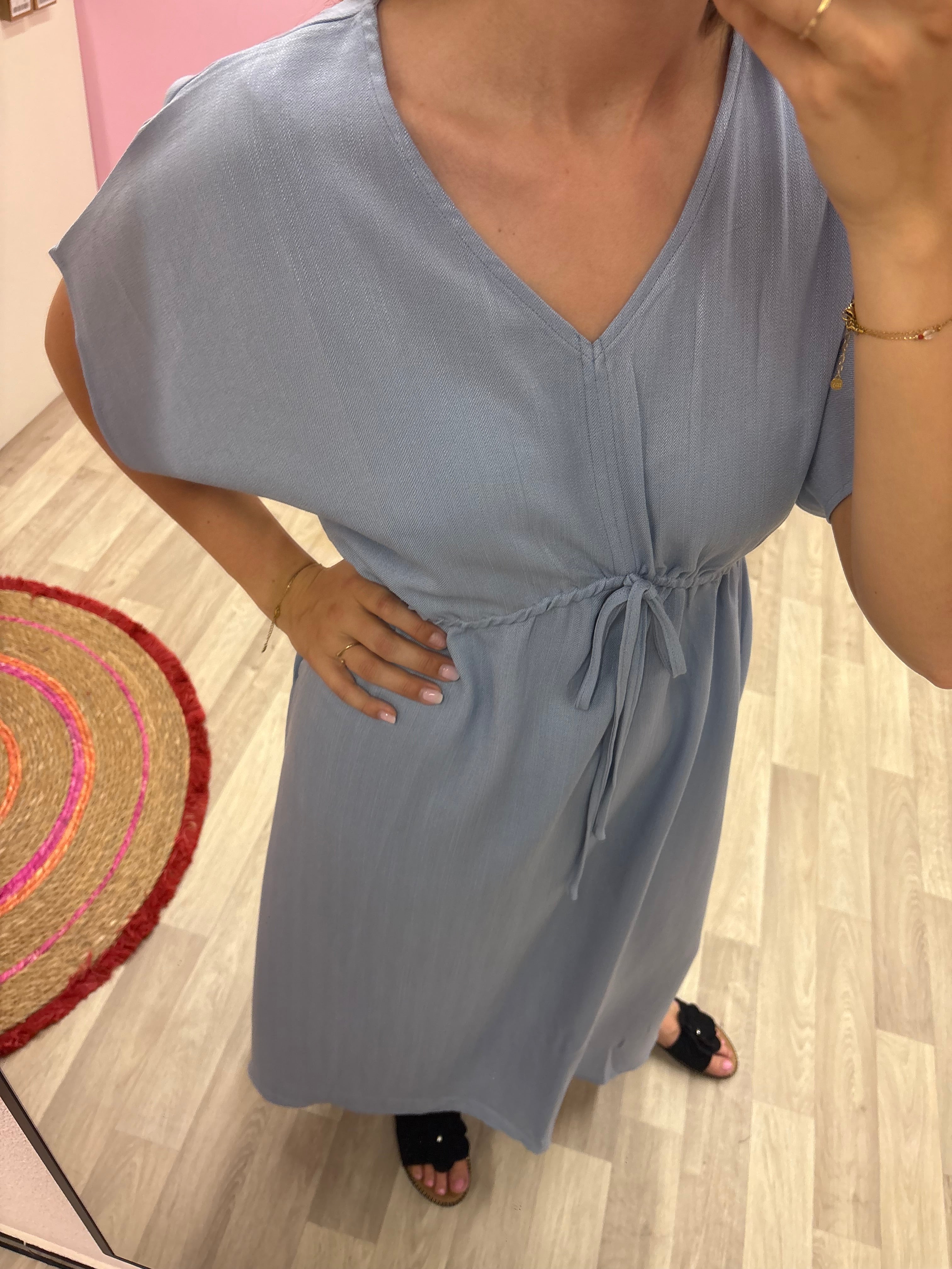 Kleedje Julia - Blauw