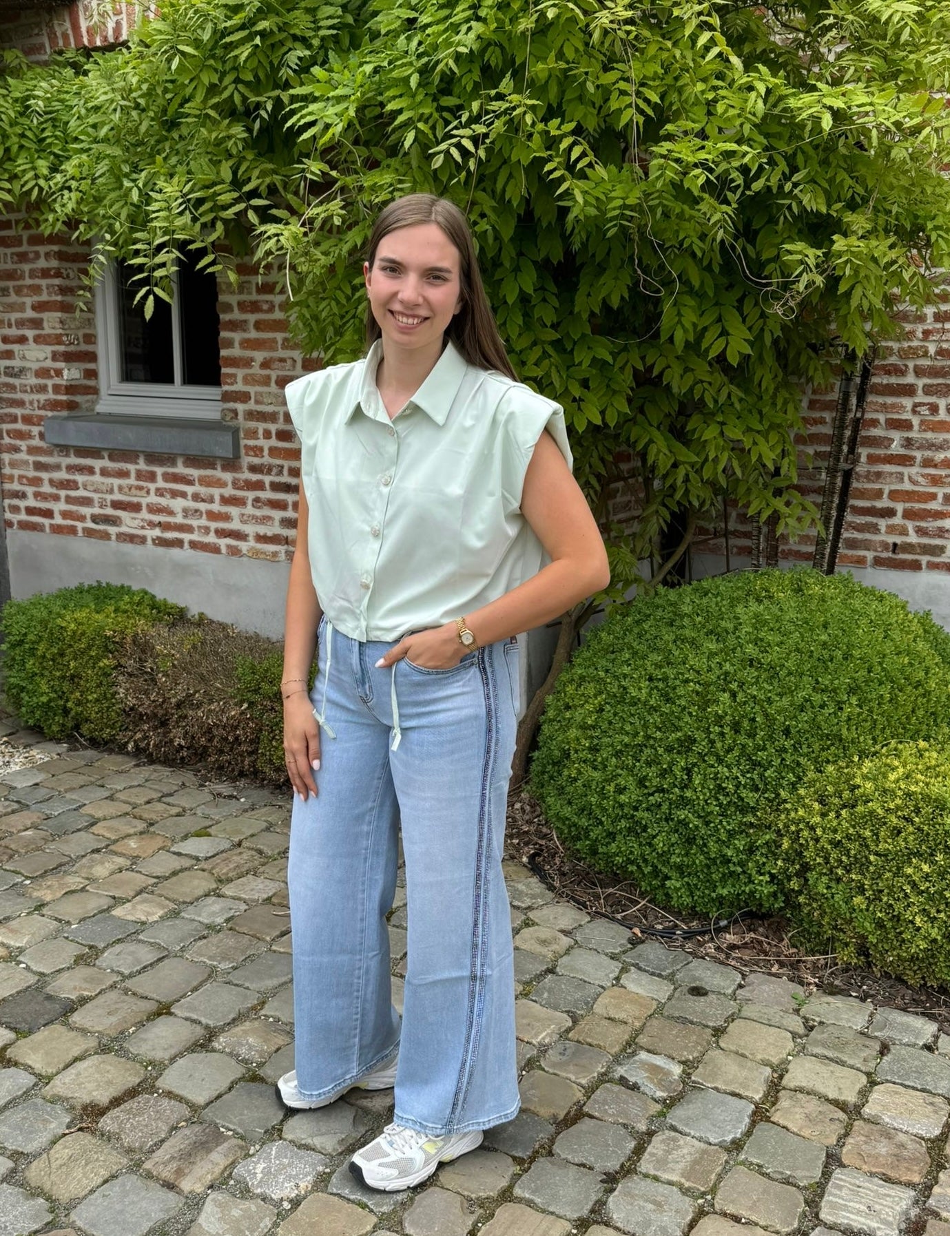 Blouse Nina - Groen