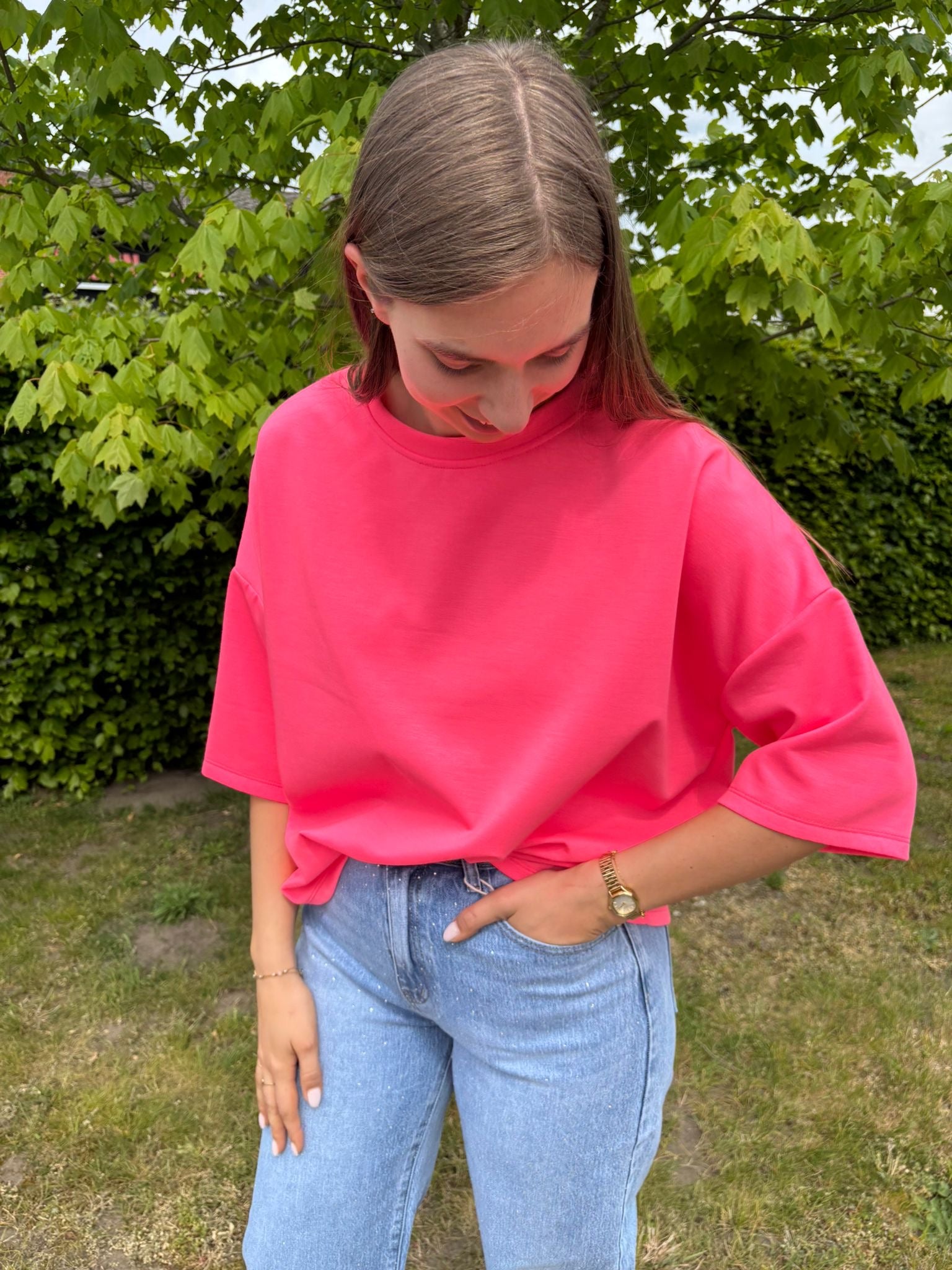 Nele top - Roze