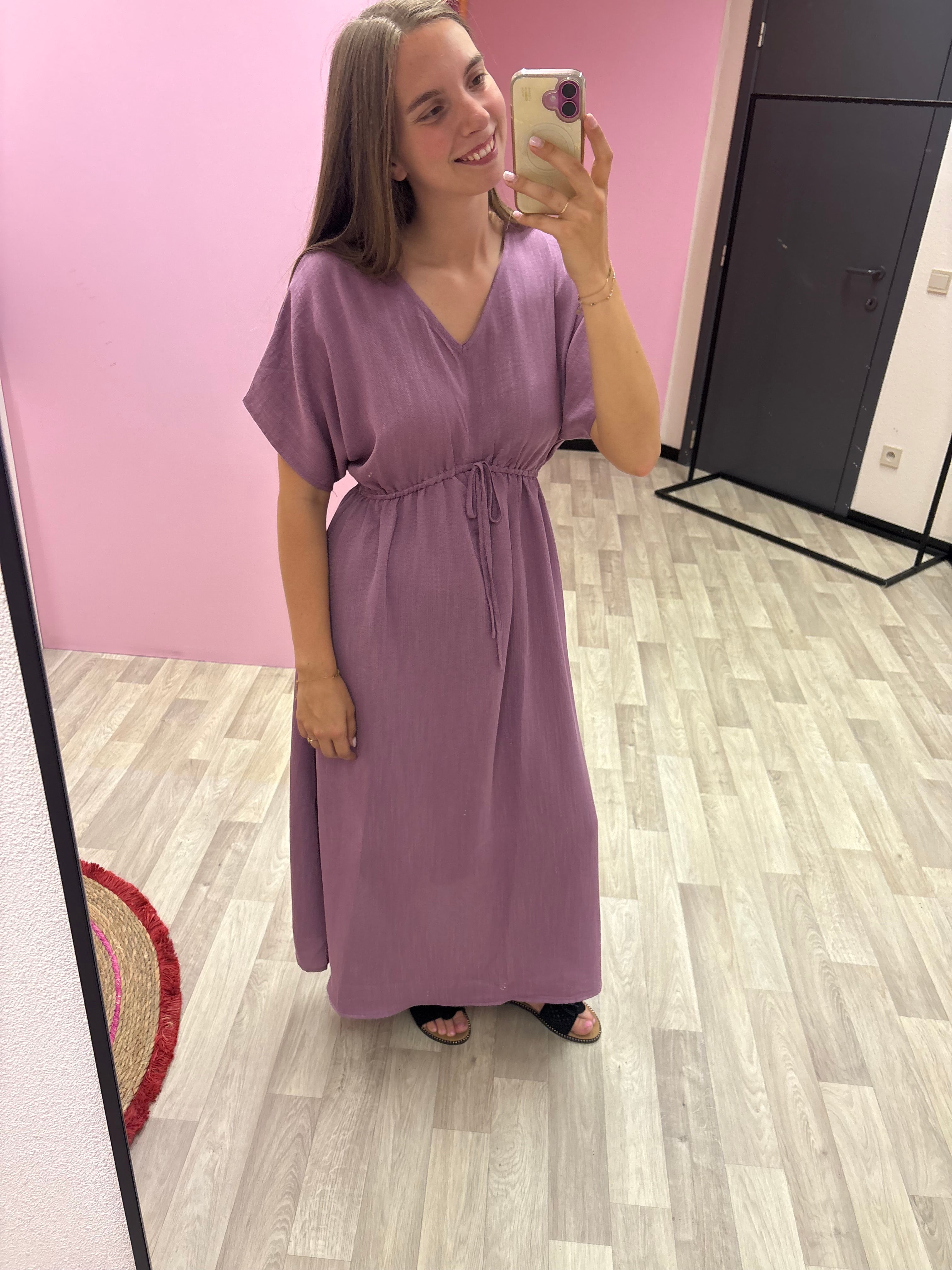 Kleedje Julia - Mauve