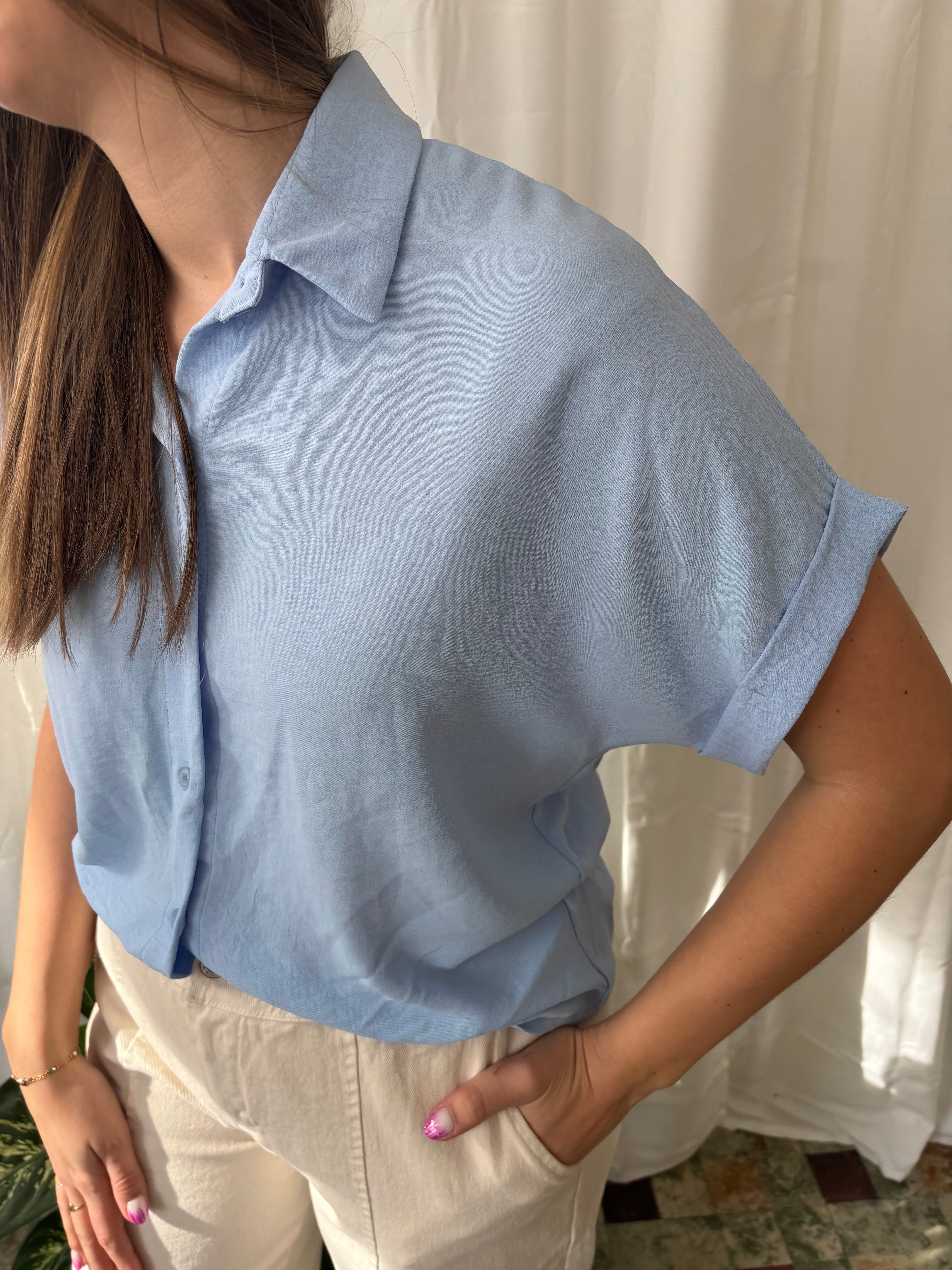 Blouse Anna - Blauw