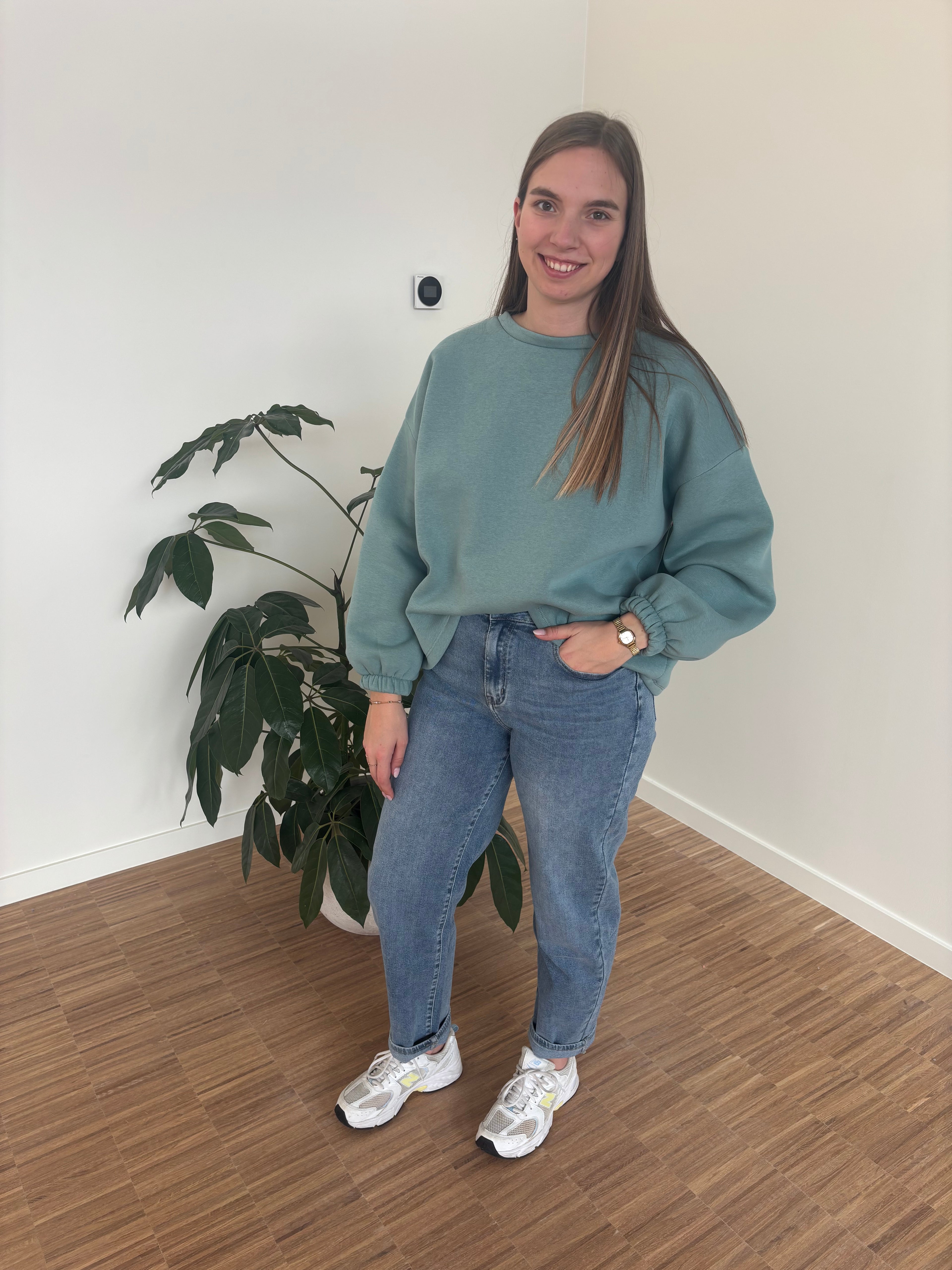 Mom jeans - Blauw