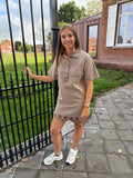 Kleedje Lia - Taupe