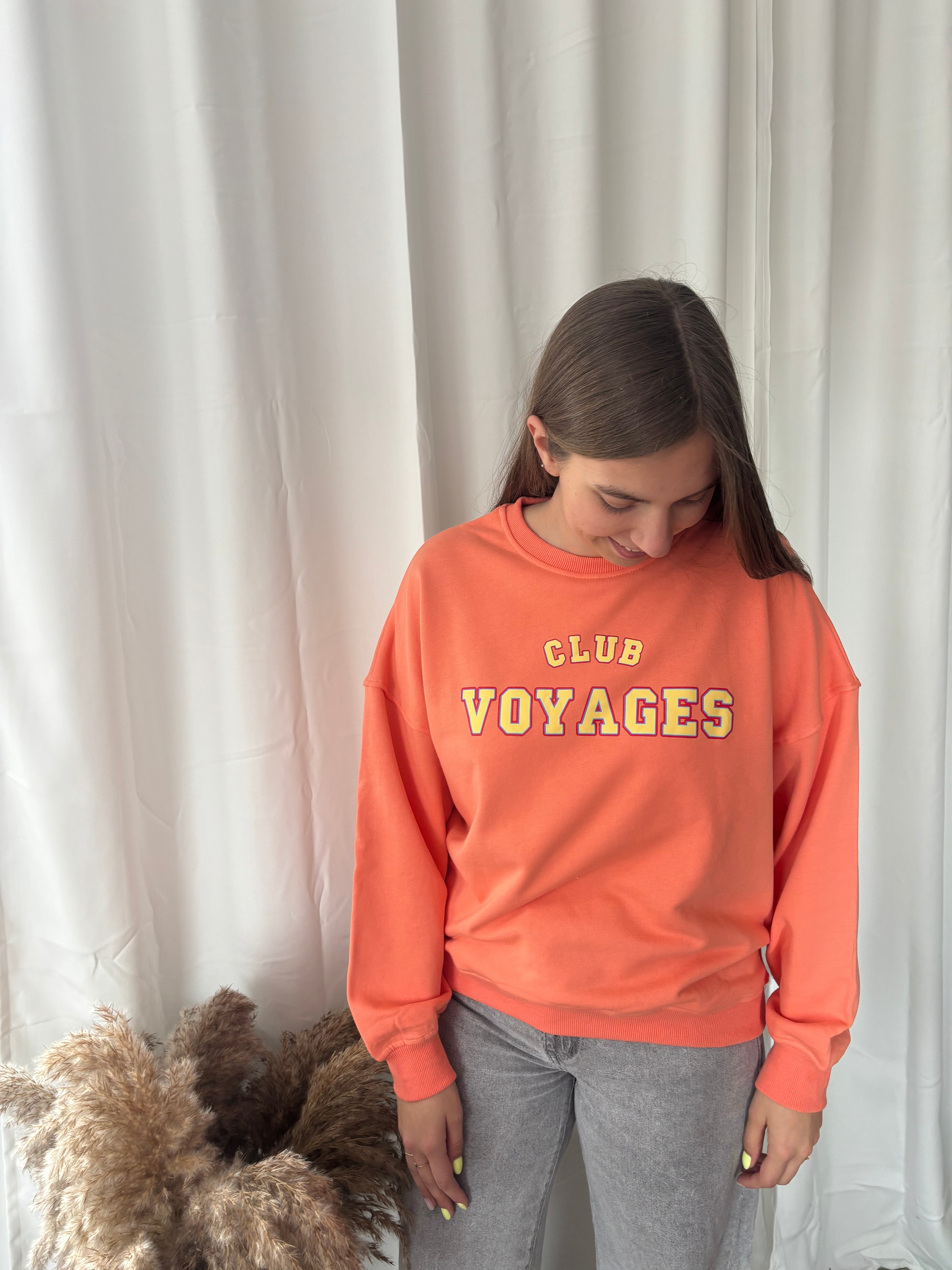 Trui Club Voyages - Oranje