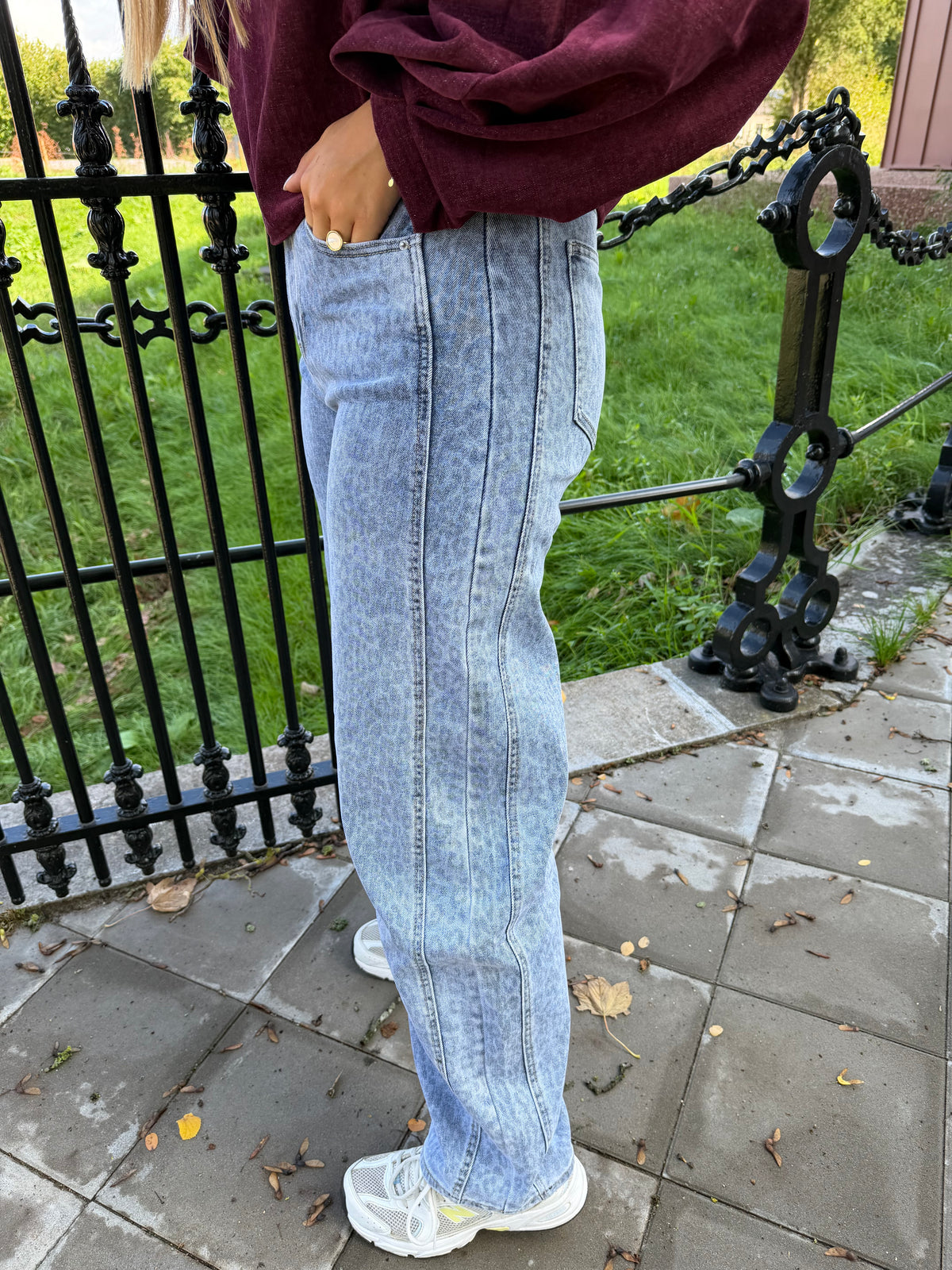 Jeans Juna - Leopard