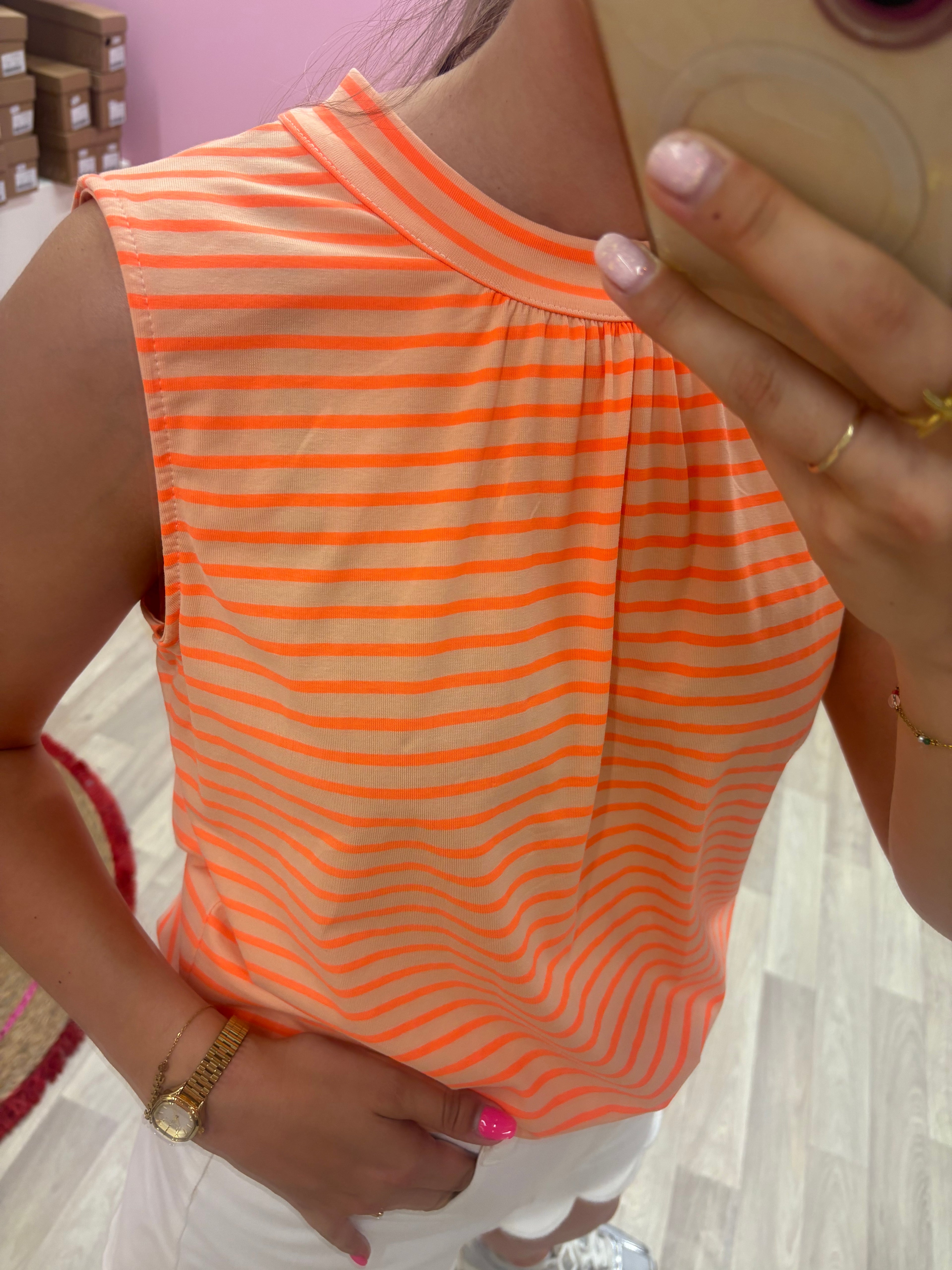 Top Ella - Oranje