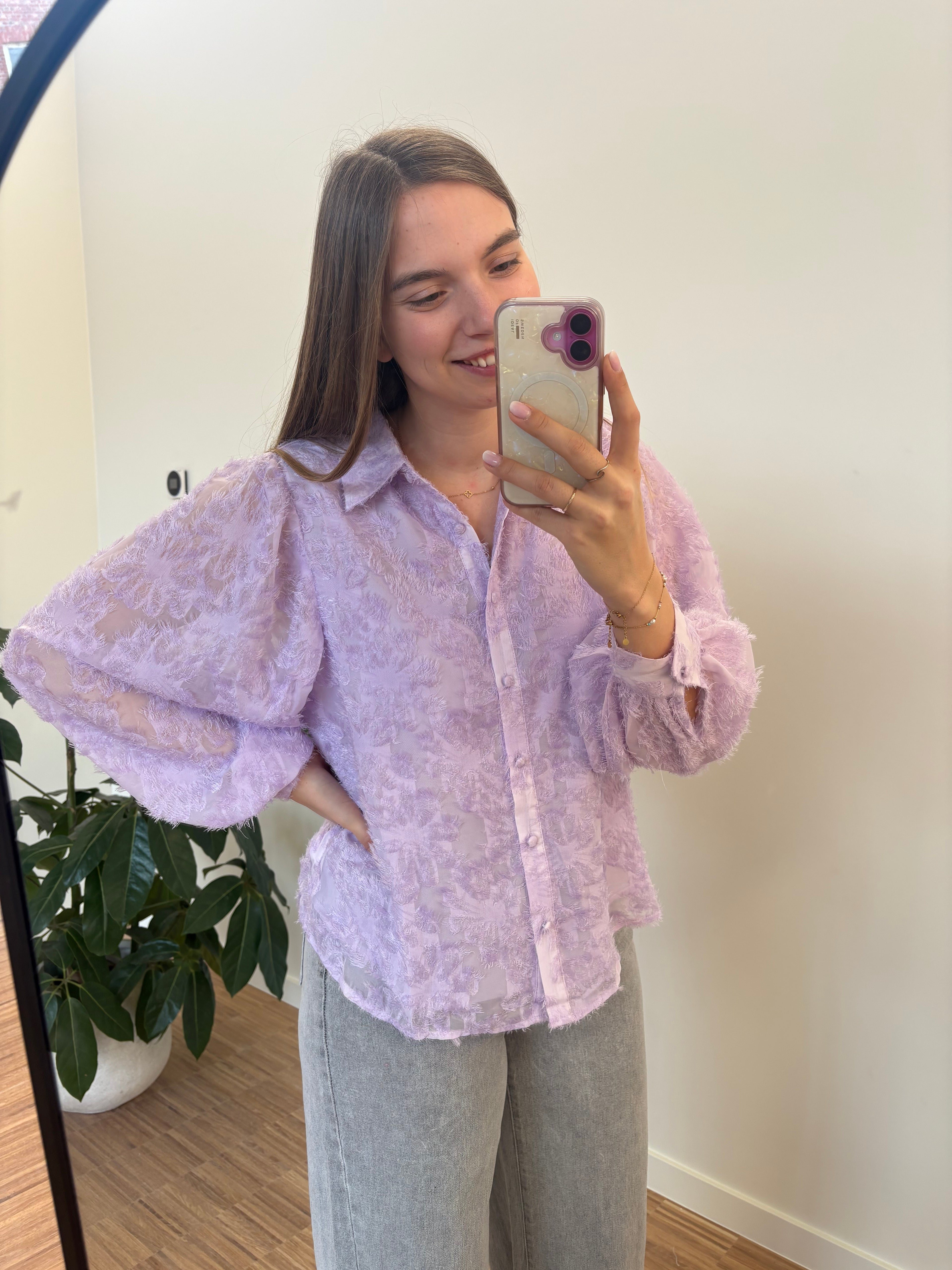 Blouse Maité - Lila