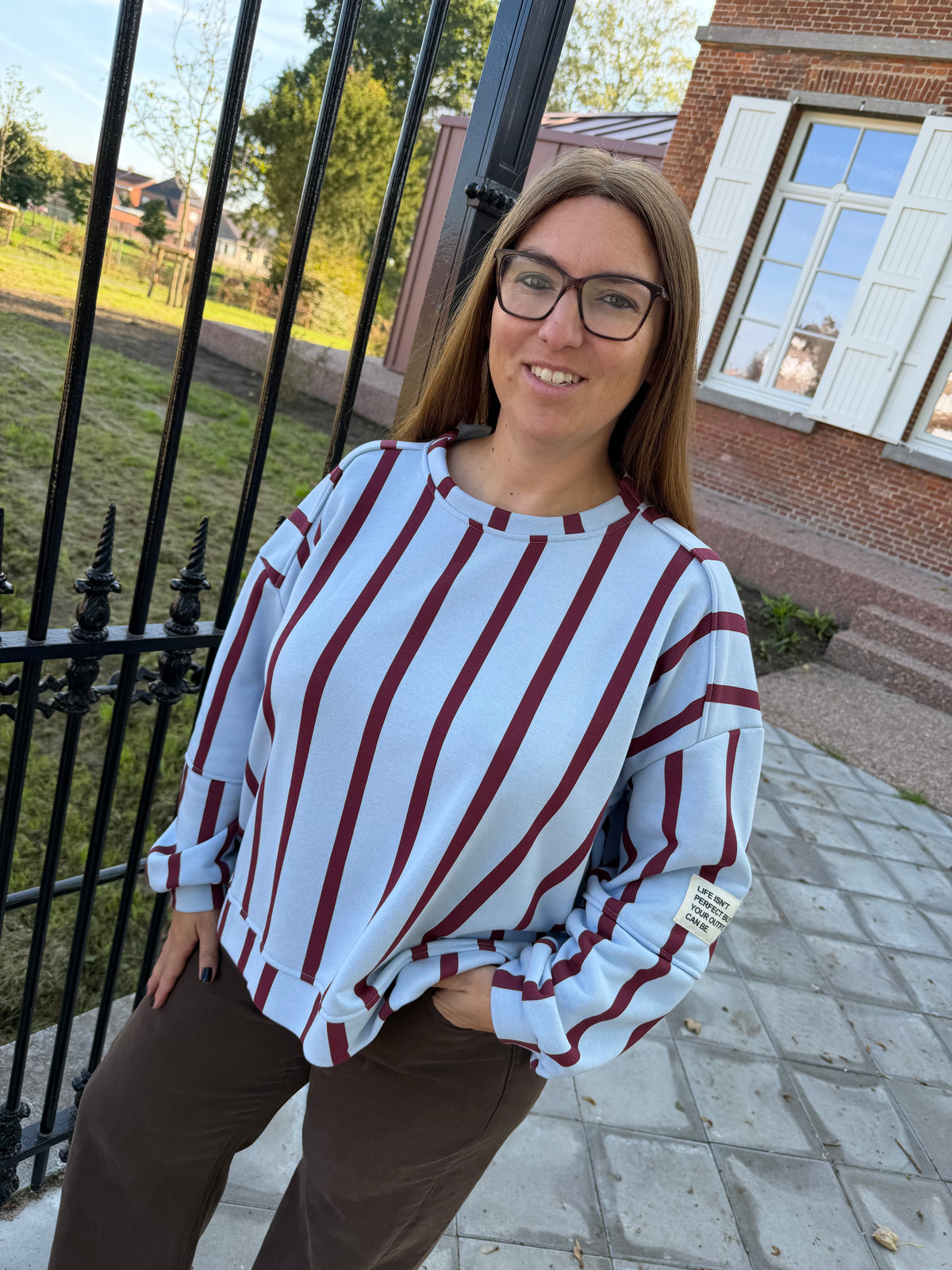 Sweater Emilie - Blauw