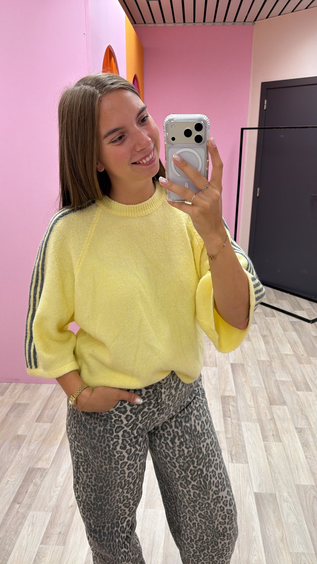 Noémie knit - Geel