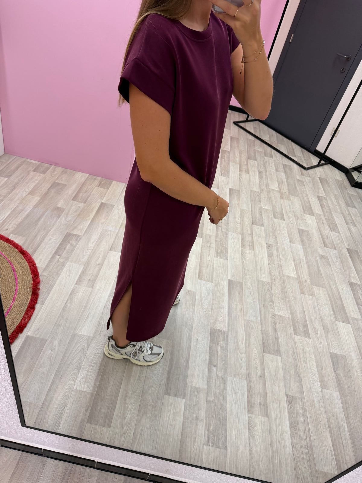 Jurk Odette - Bordeaux