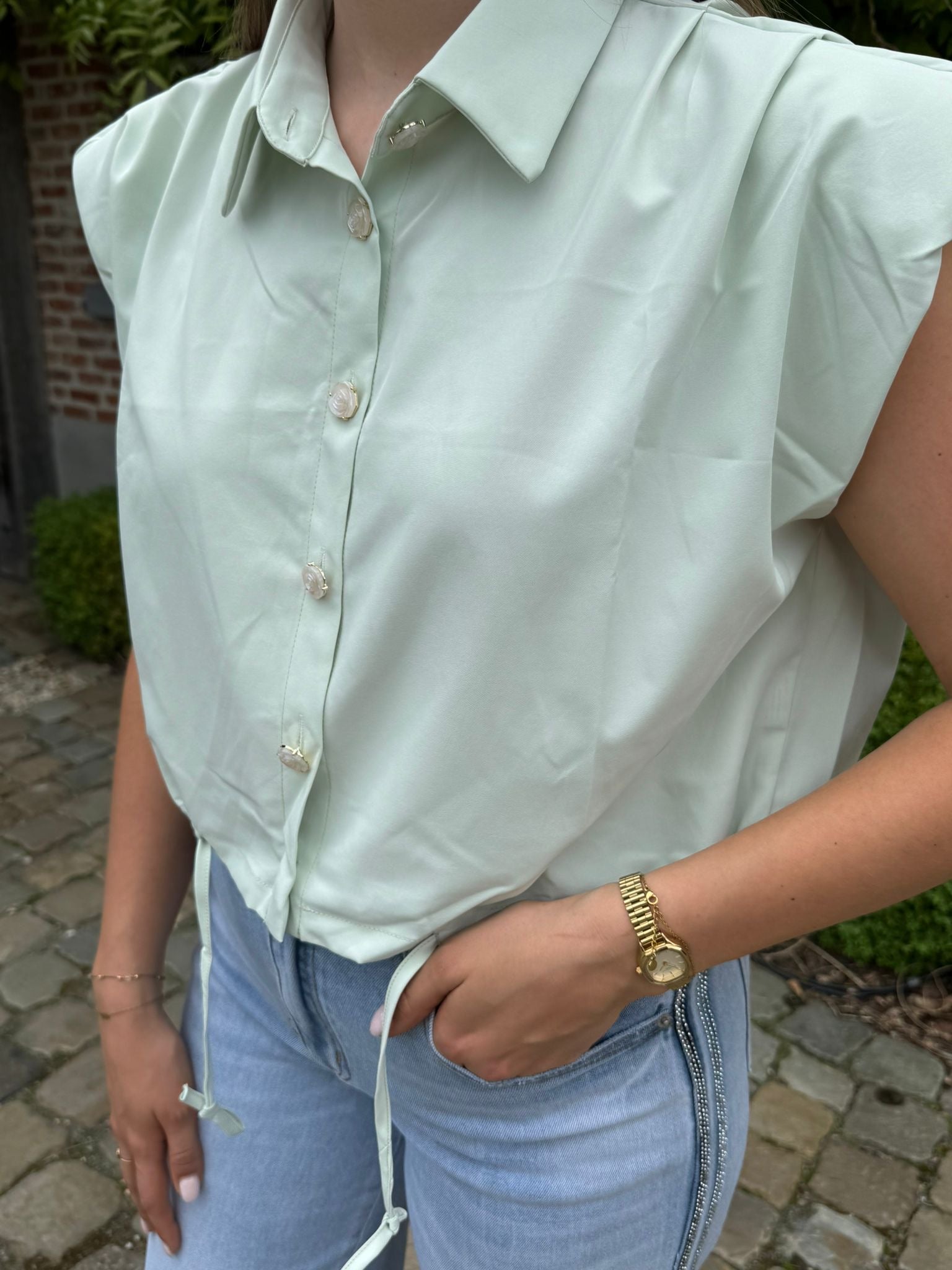 Blouse Nina - Groen