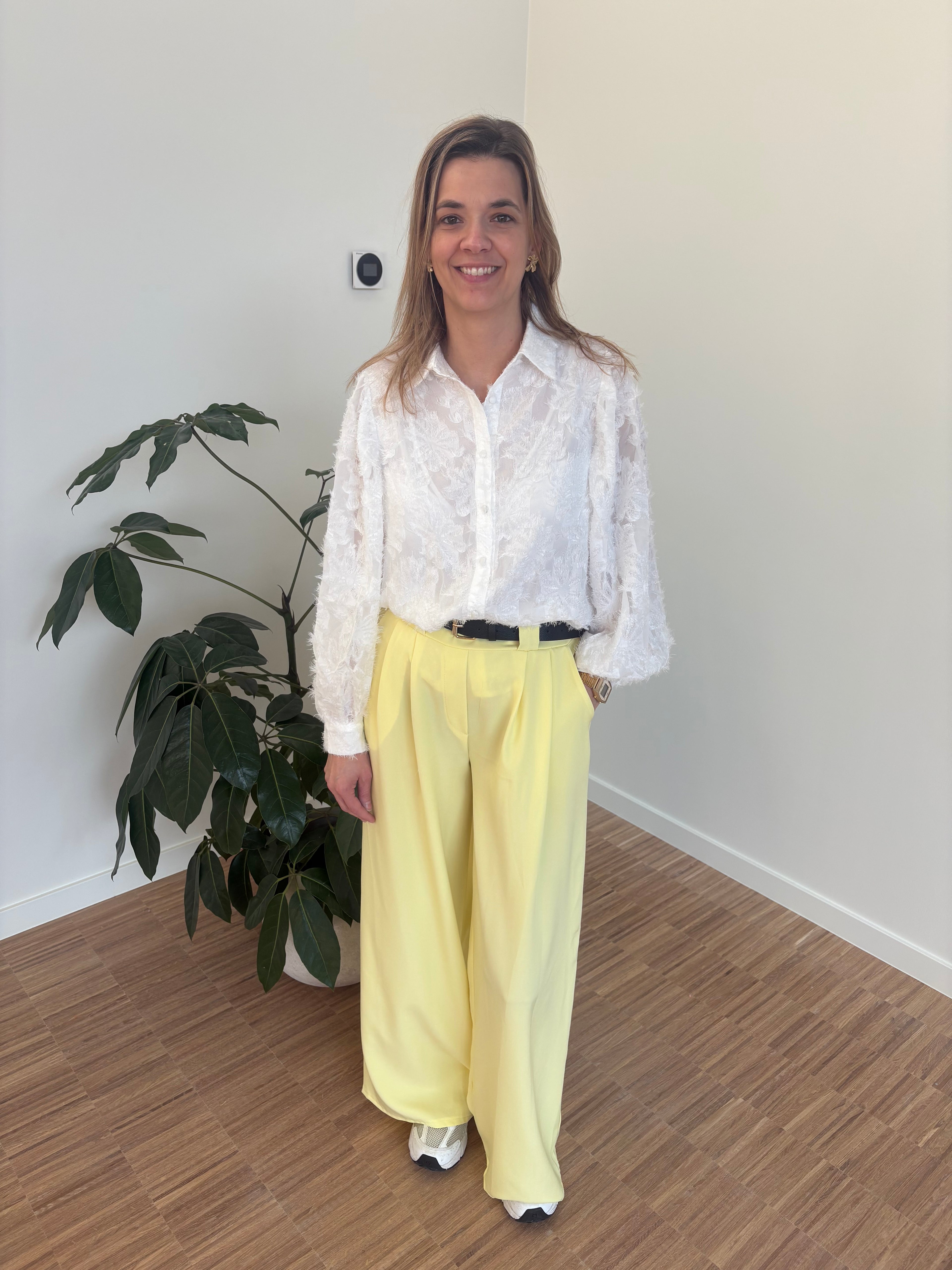 Broek Nicky - Geel